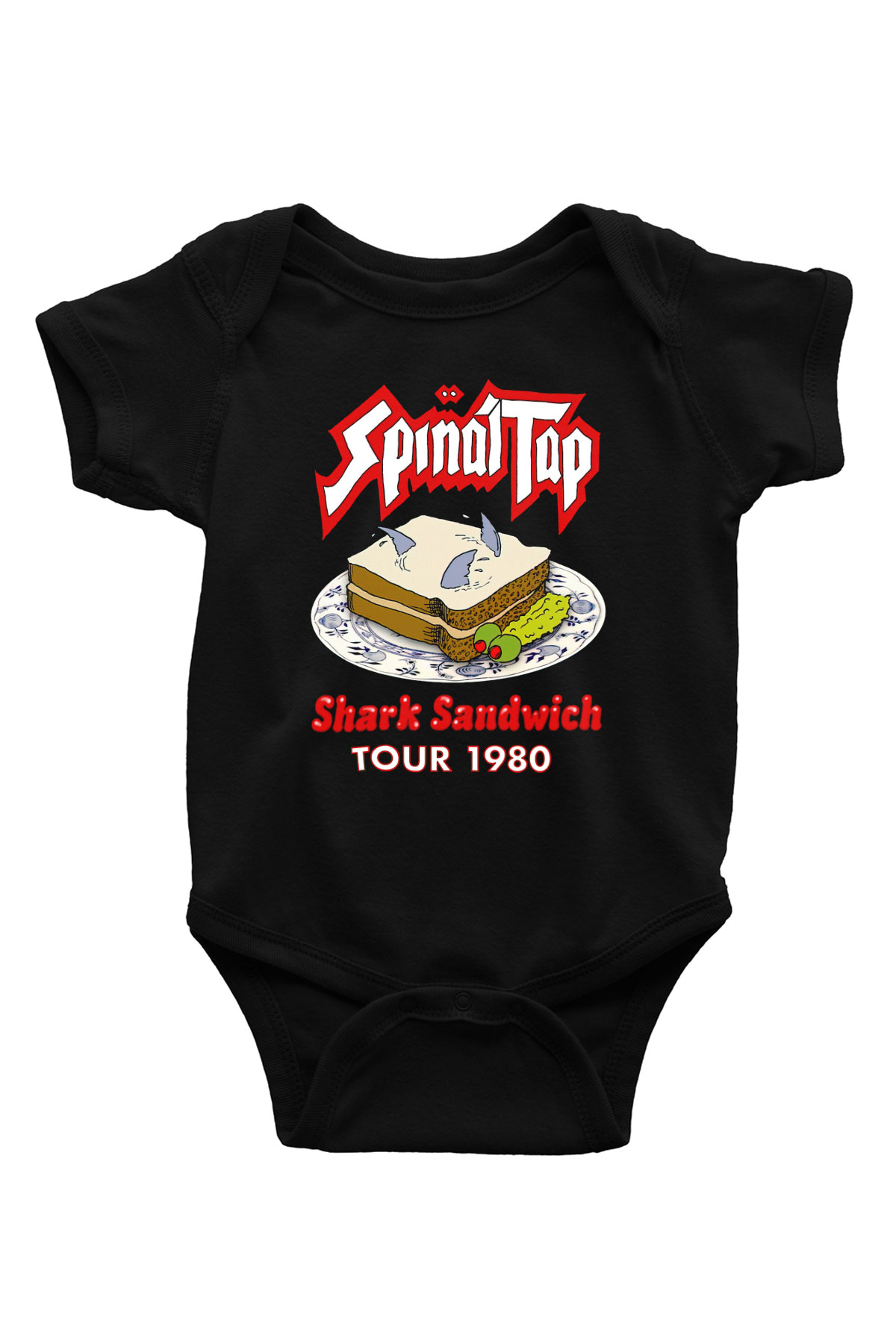 Spinal Tap Siyah Bebek Body - Zıbın