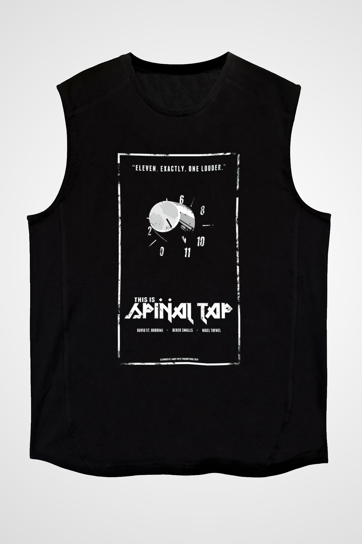 Spinal Tap Siyah Unisex Kolsuz Tişört