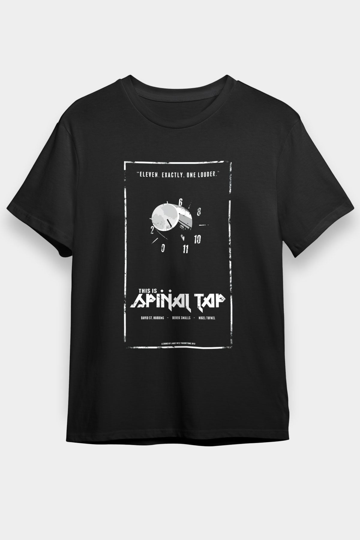 Spinal Tap Siyah Unisex Tişört