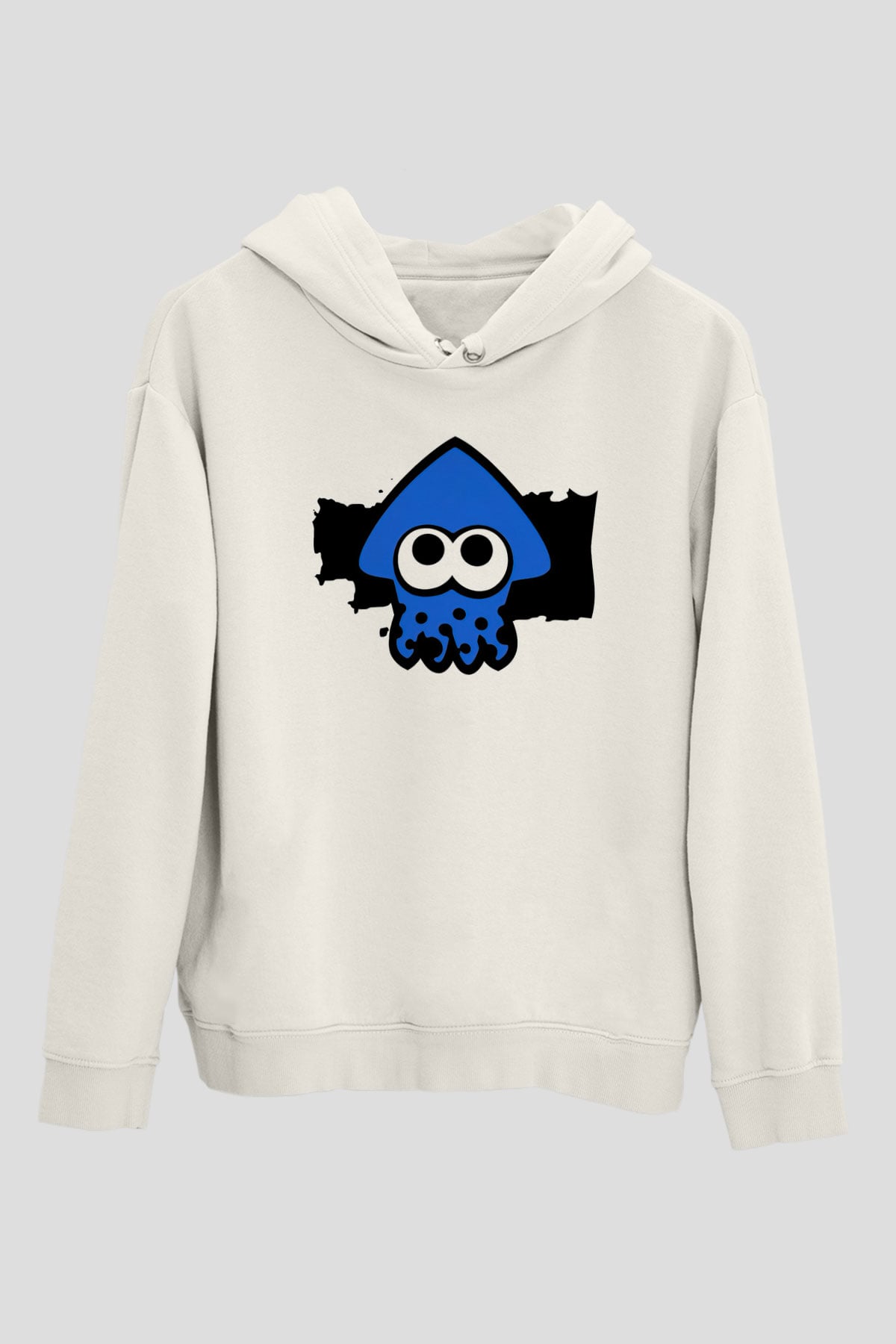 Splatoon Beyaz Unisex Hoodie