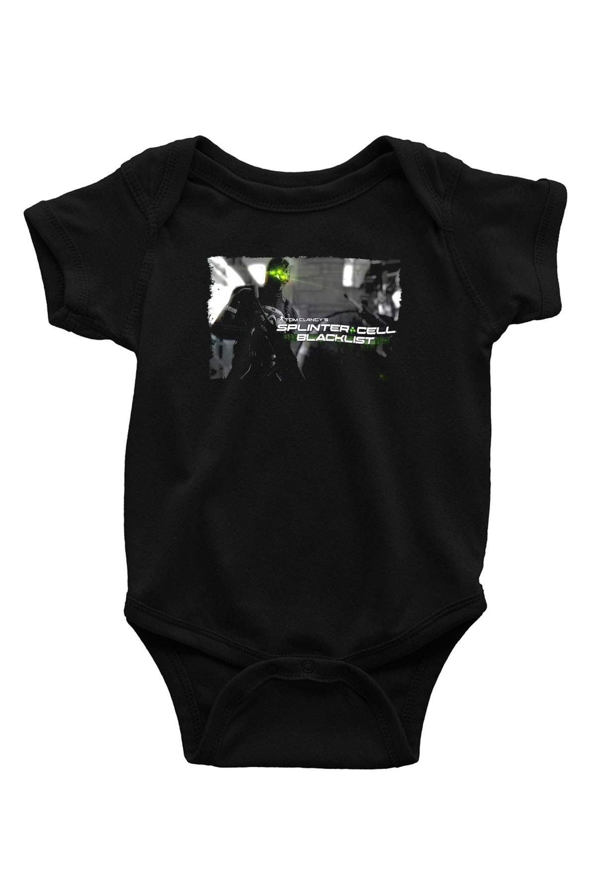 Splinter Cell Siyah Bebek Body - Zıbın