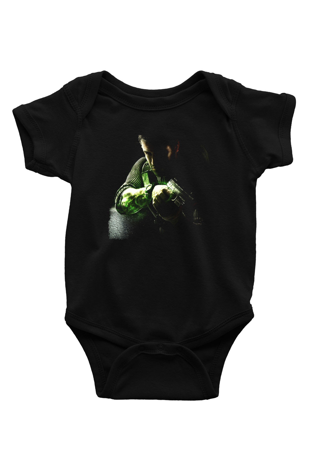 Splinter Cell Siyah Bebek Body - Zıbın