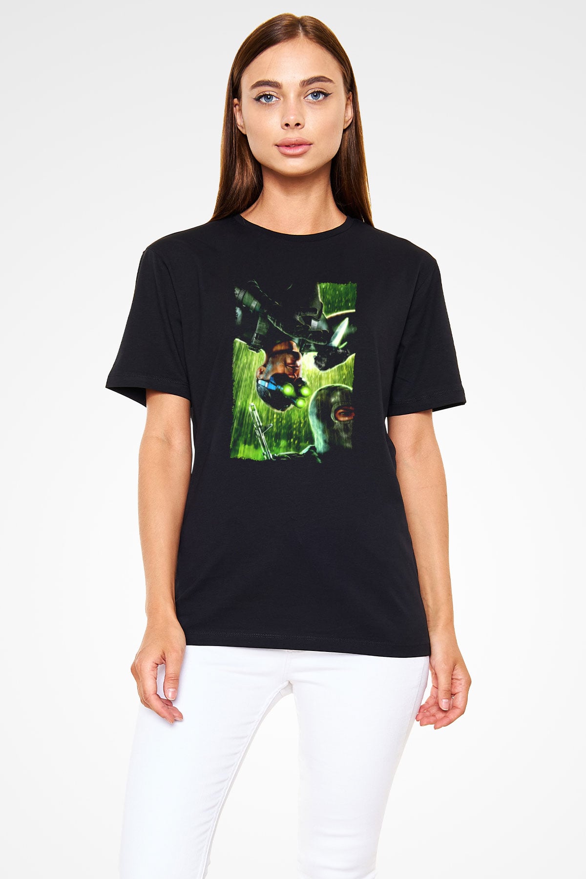 Splinter Cell Siyah Unisex Tişört T-Shirt