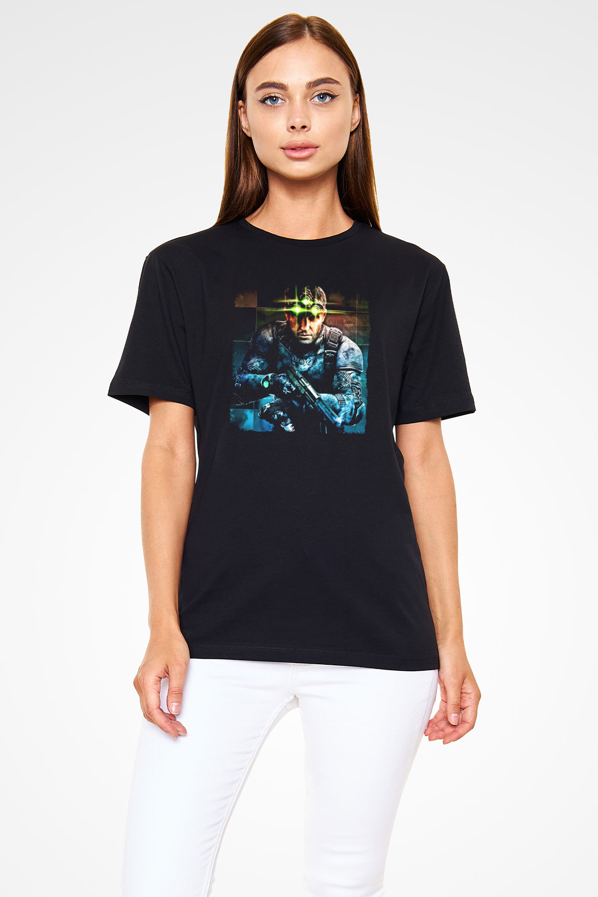 Splinter Cell Siyah Unisex Tişört T-Shirt