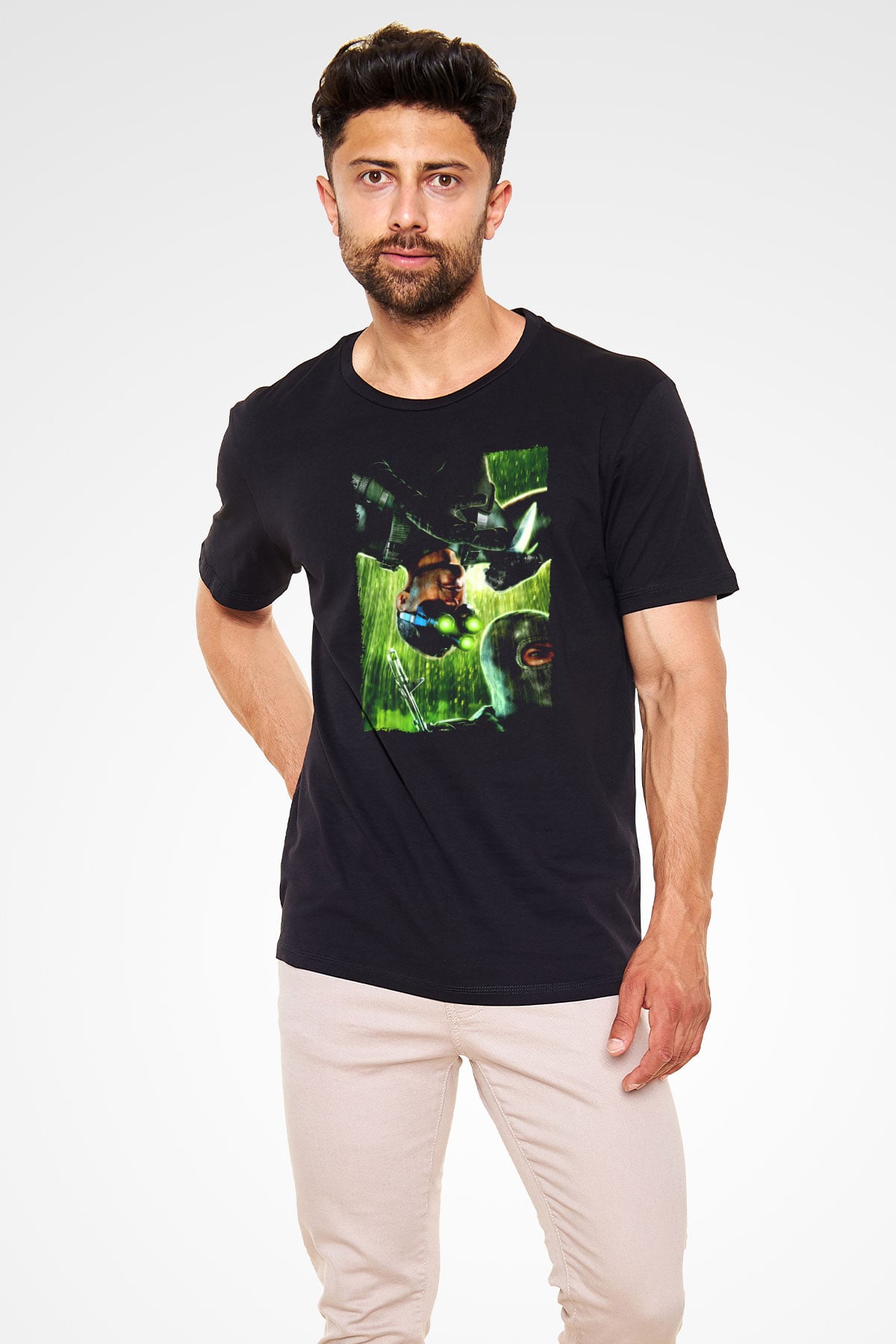 Splinter Cell Siyah Unisex Tişört T-Shirt