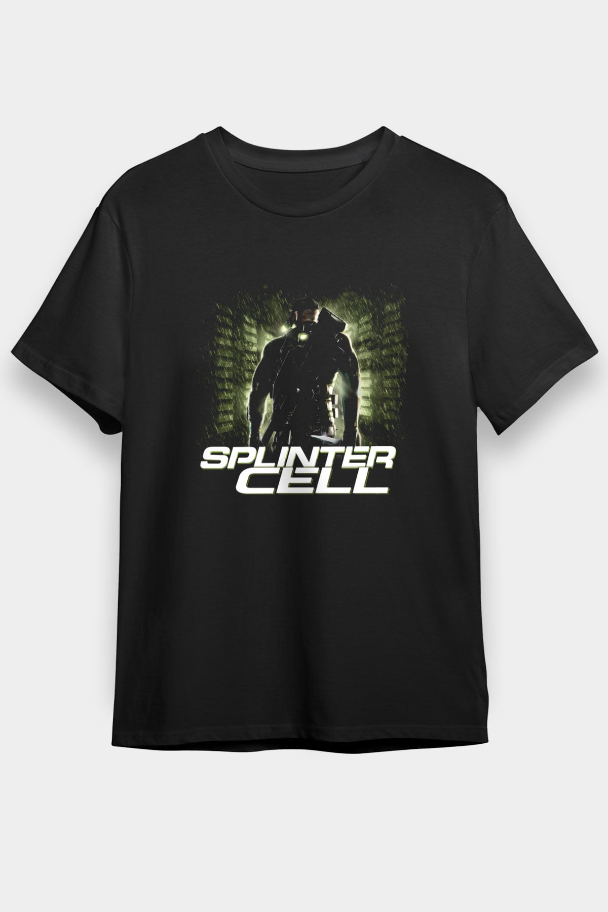 Splinter Cell Siyah Unisex Tişört T-Shirt