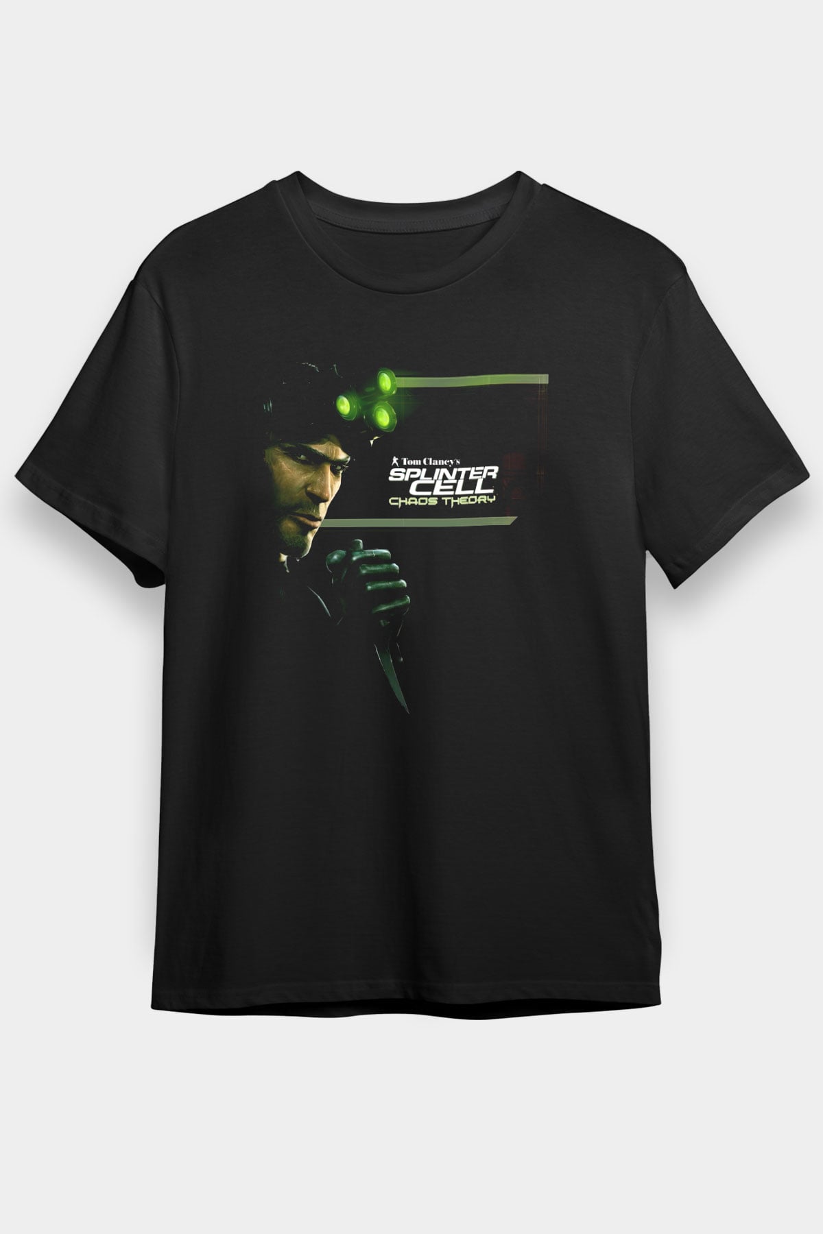 Splinter Cell Siyah Unisex Tişört T-Shirt