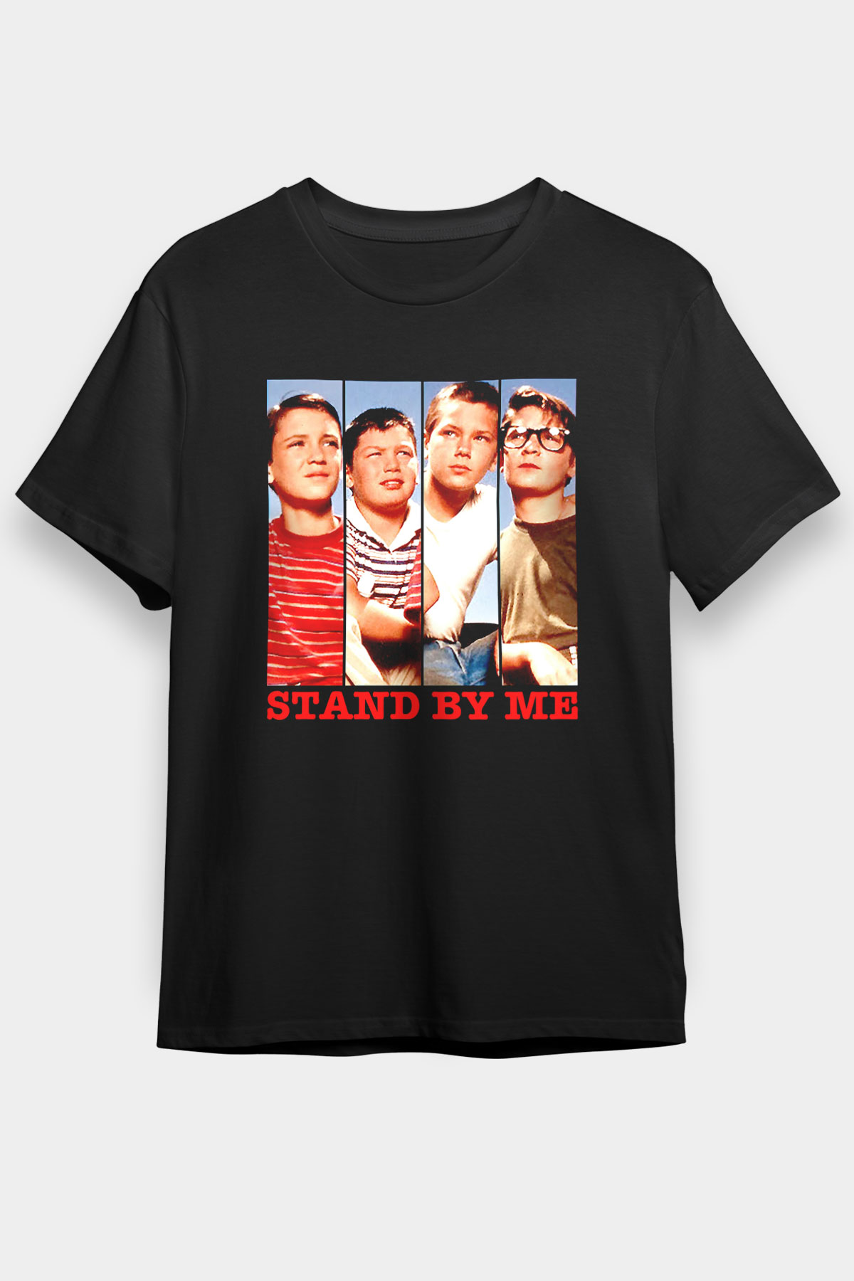 Stand by Me Siyah Unisex Tişört