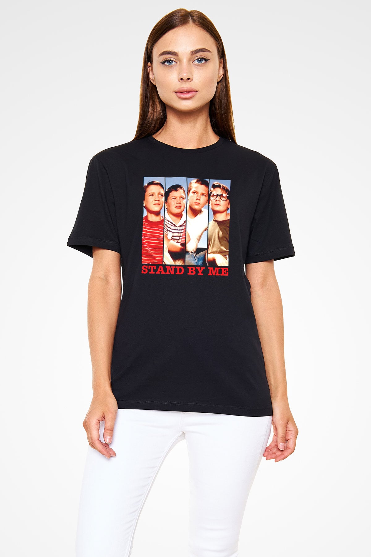 Stand by Me Siyah Unisex Tişört