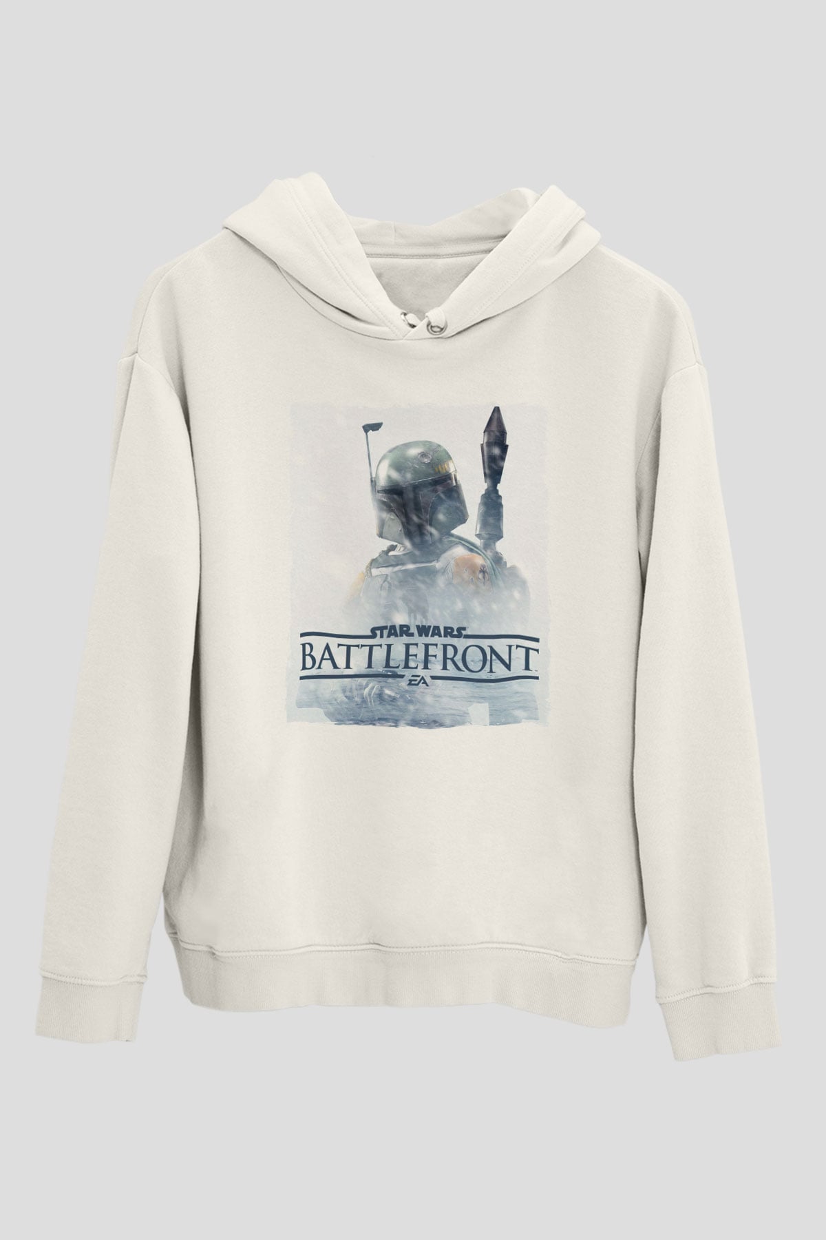 Star Wars: Battlefront Beyaz Unisex Hoodie