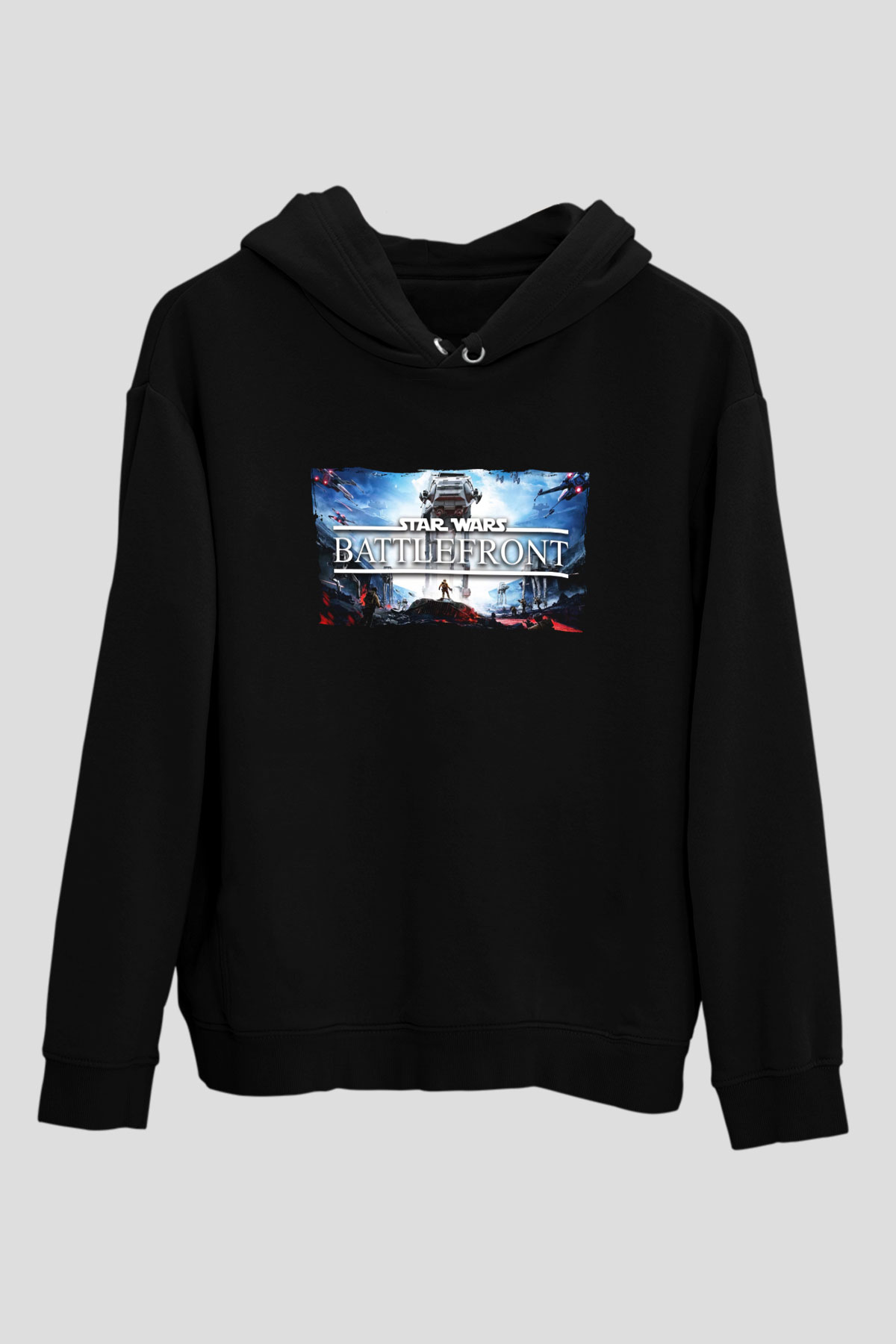 Star Wars: Battlefront Siyah Unisex Hoodie