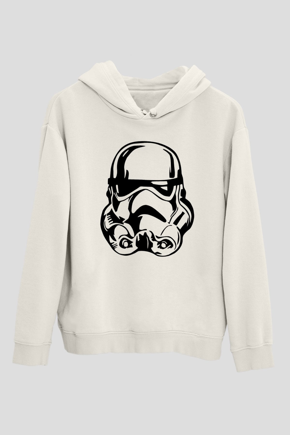 Star Wars Beyaz Unisex Hoodie
