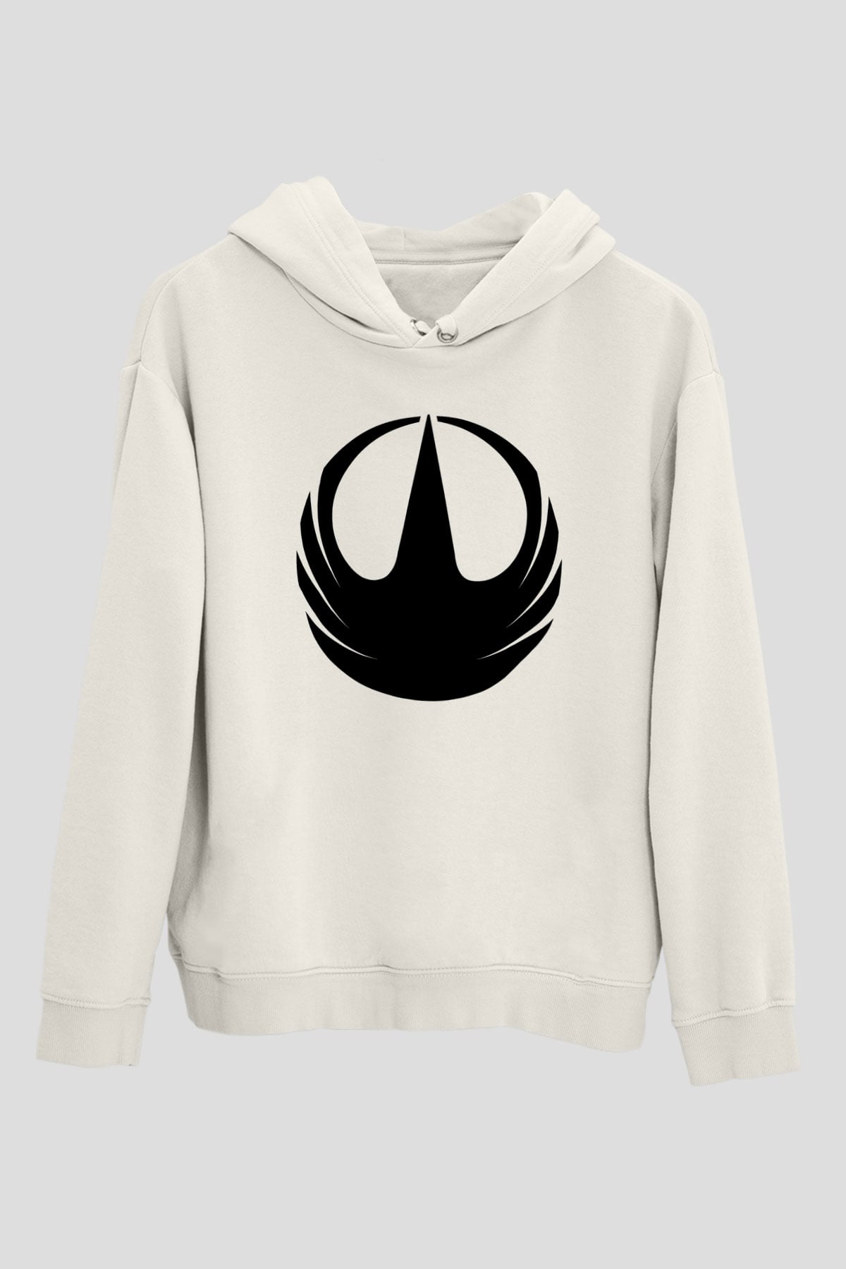 Star Wars Beyaz Unisex Hoodie