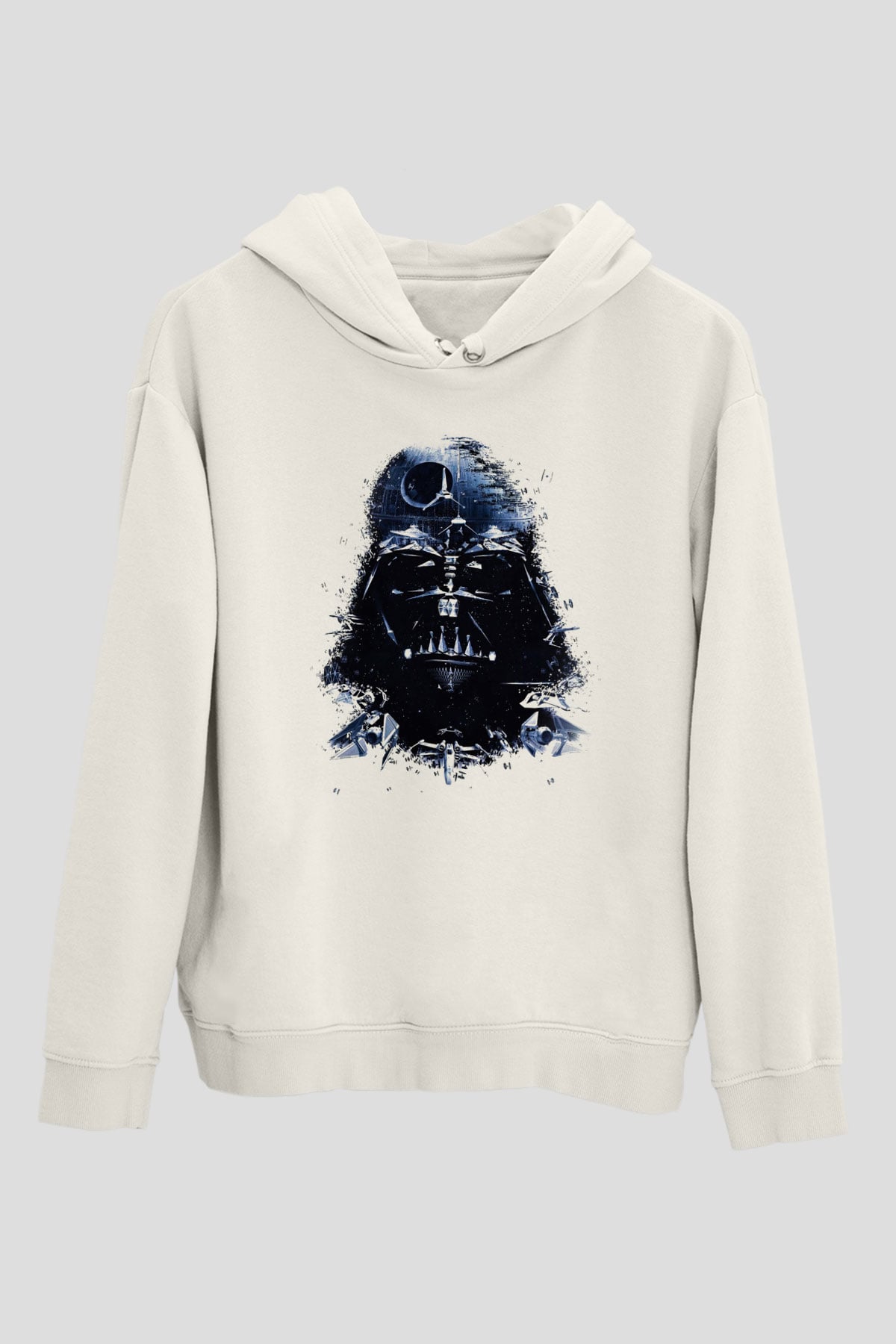 Star Wars Beyaz Unisex Hoodie