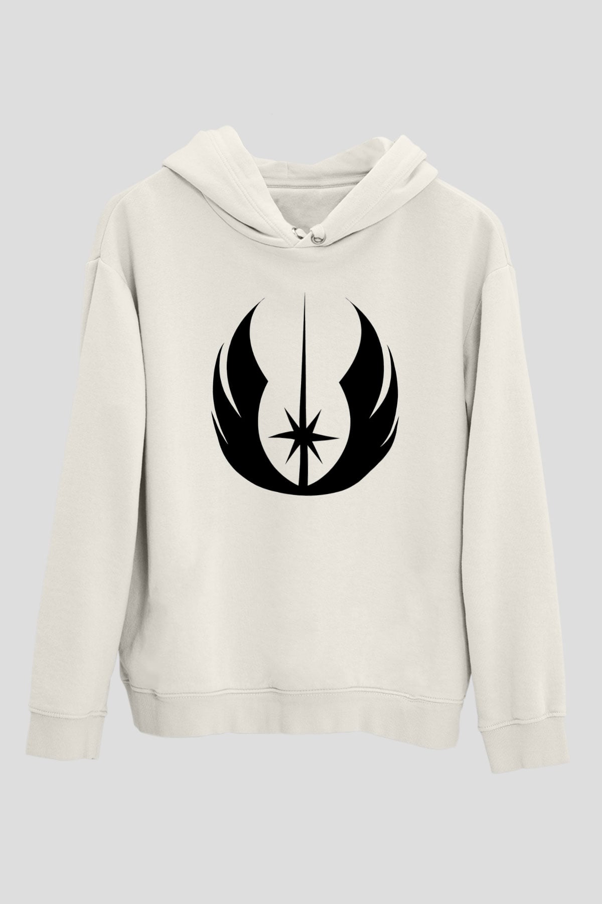 Star Wars Beyaz Unisex Hoodie