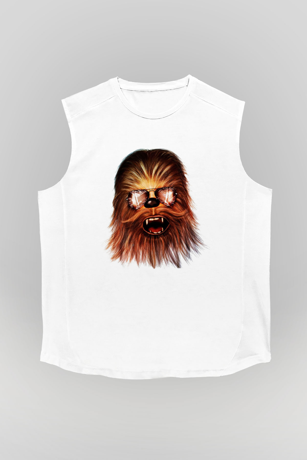 Star Wars Beyaz Unisex Kolsuz Tişört