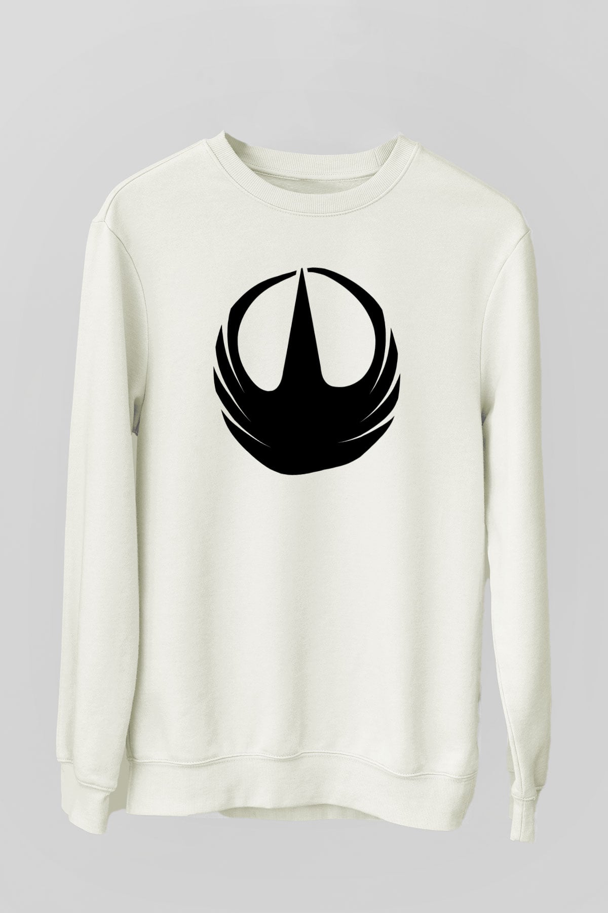 Star Wars Beyaz Unisex Sweatshirt