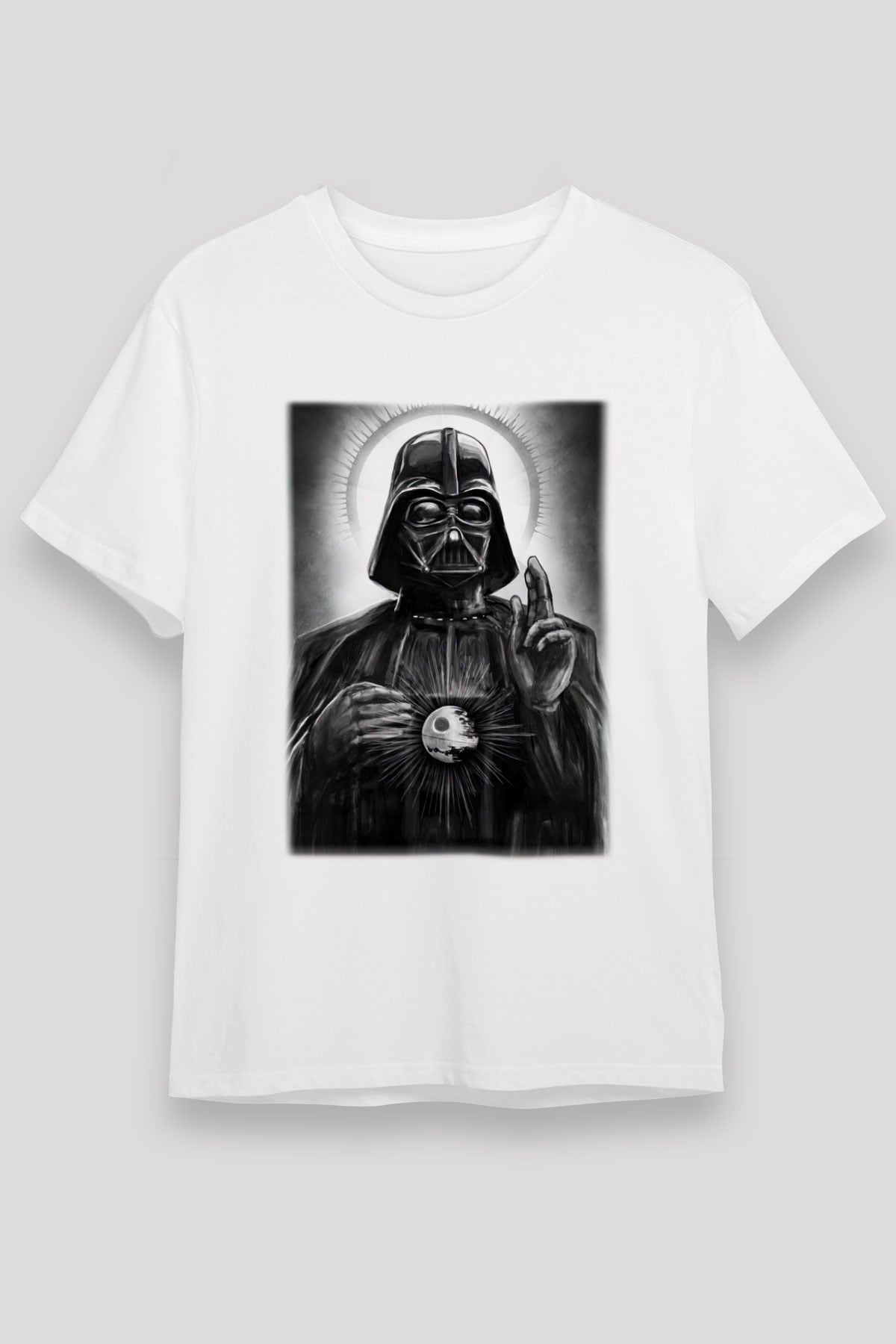 Star Wars Beyaz Unisex Tişört T-Shirt