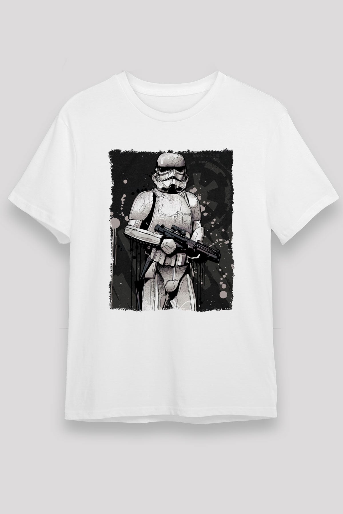 Star Wars Beyaz Unisex Tişört T-Shirt