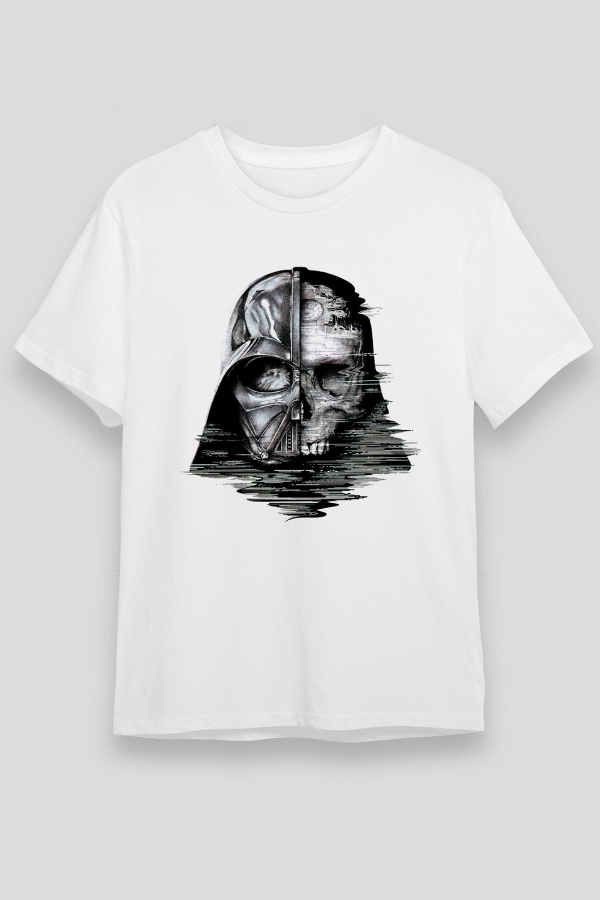 Star Wars Beyaz Unisex Tişört T-Shirt