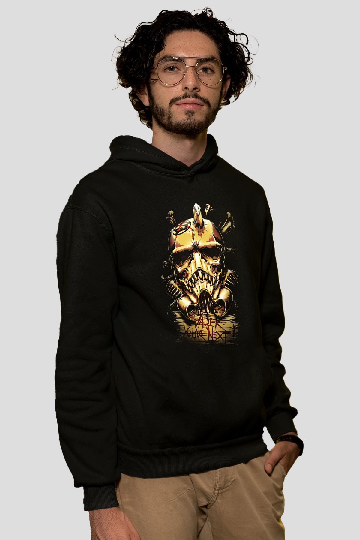 Star Wars Siyah Unisex Hoodie