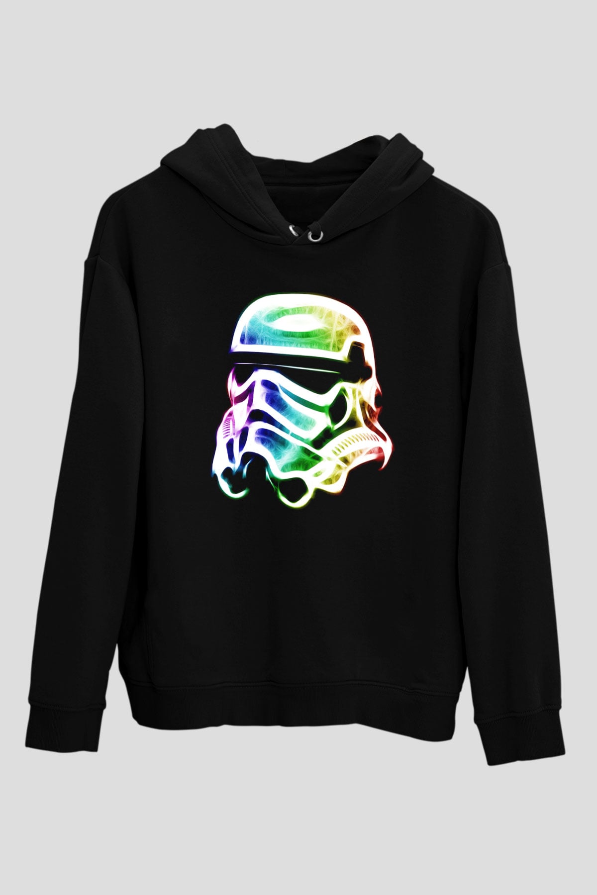 Star Wars Siyah Unisex Kapşonlu Sweatshirt