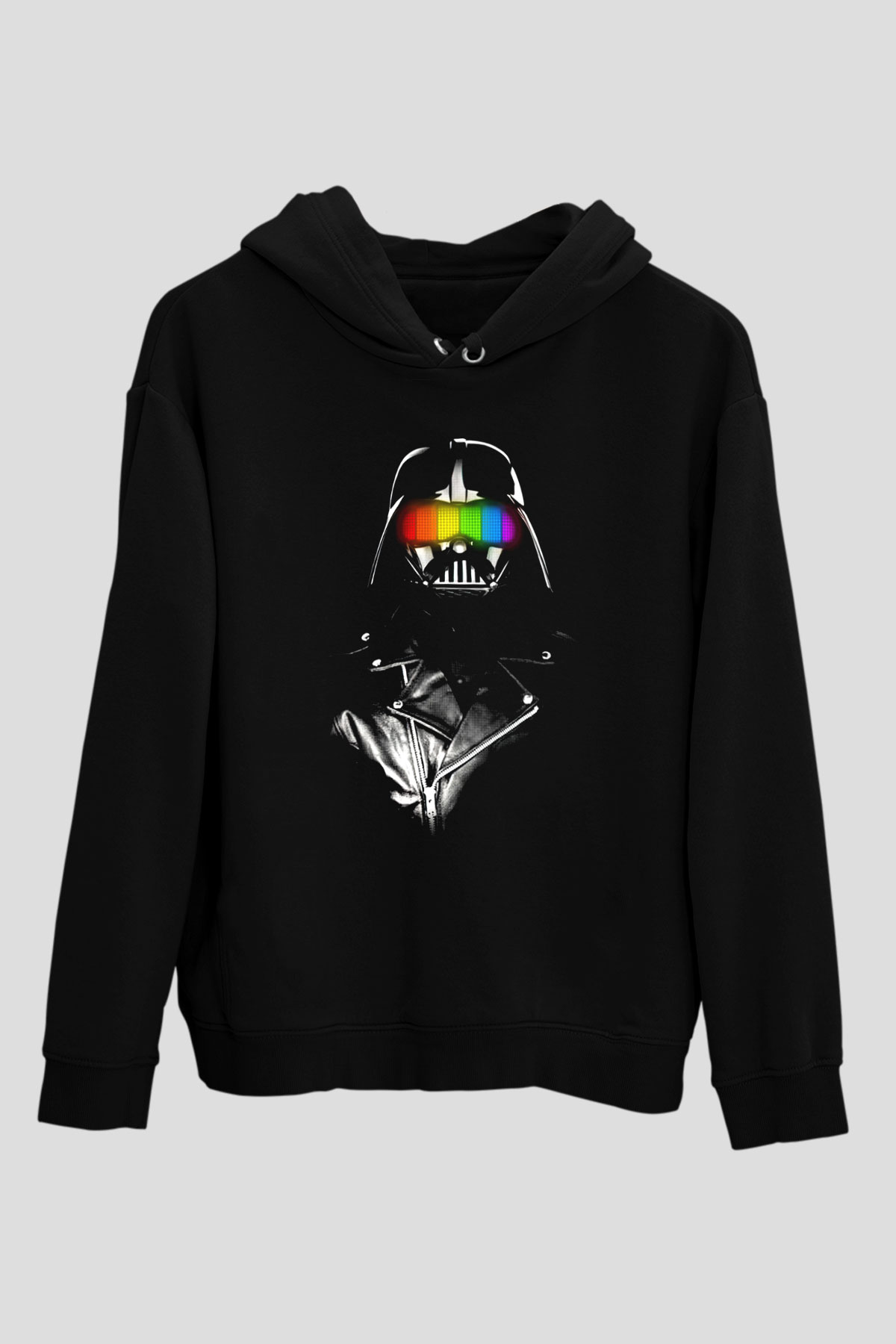 Star Wars Siyah Unisex Kapşonlu Sweatshirt