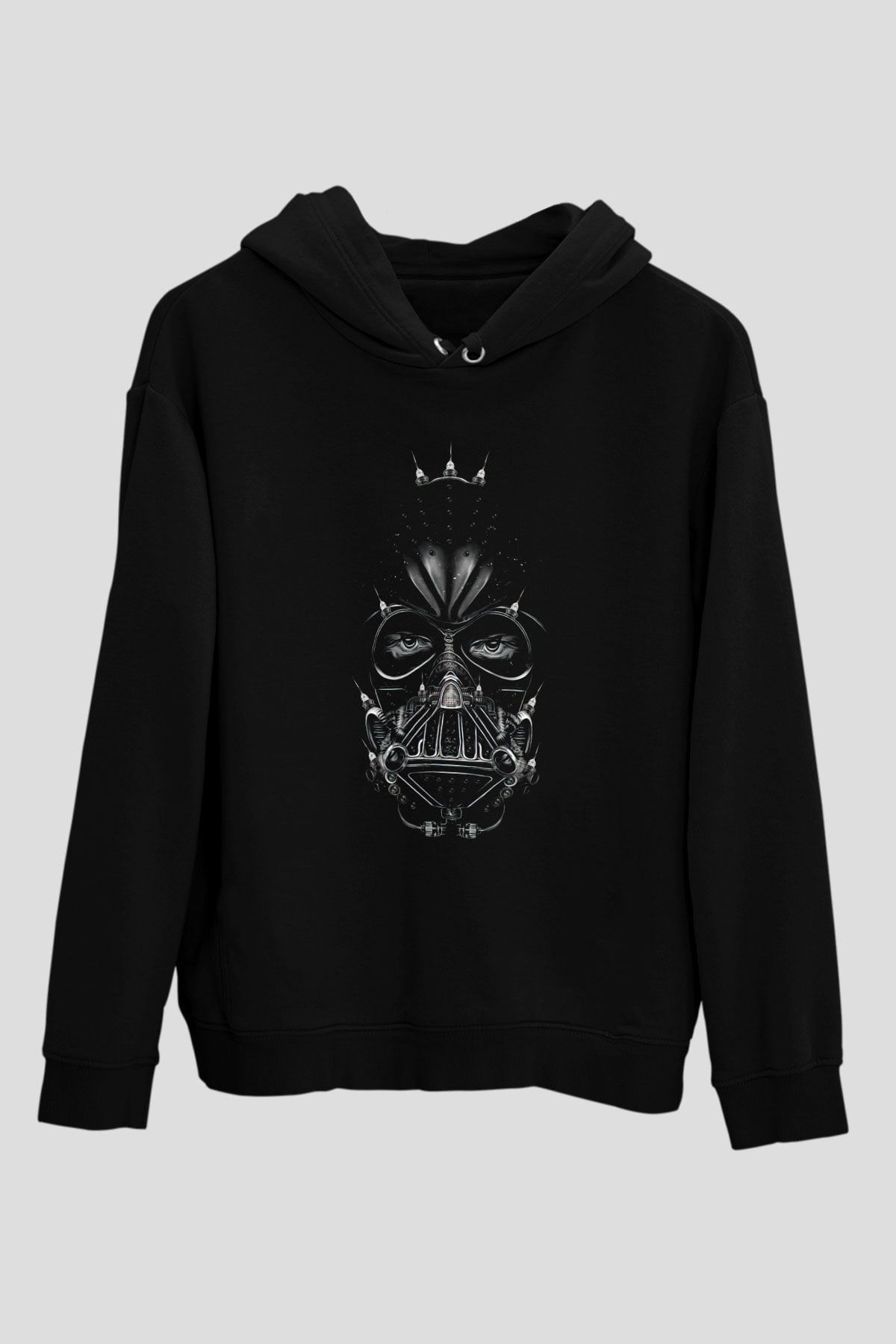 Star Wars Siyah Unisex Kapşonlu Sweatshirt