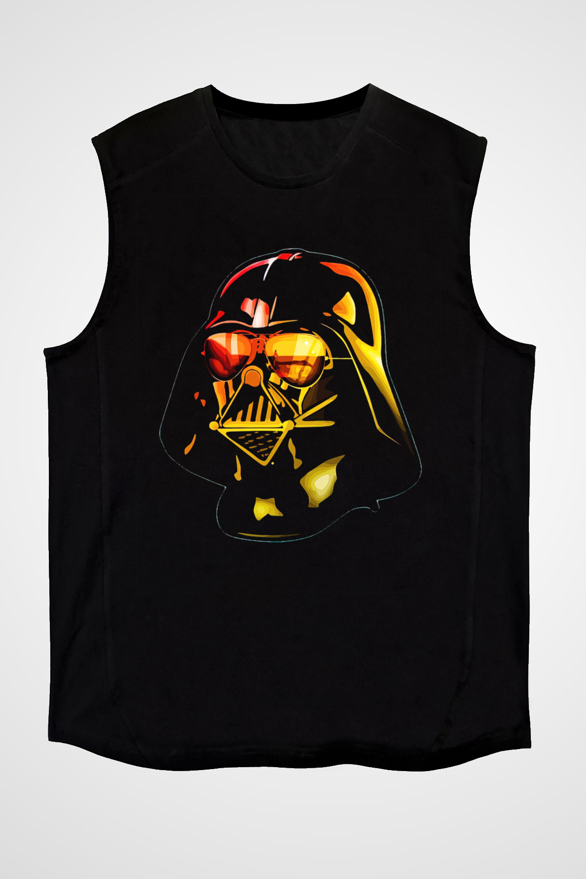 Star Wars Siyah Unisex Kolsuz Tişört