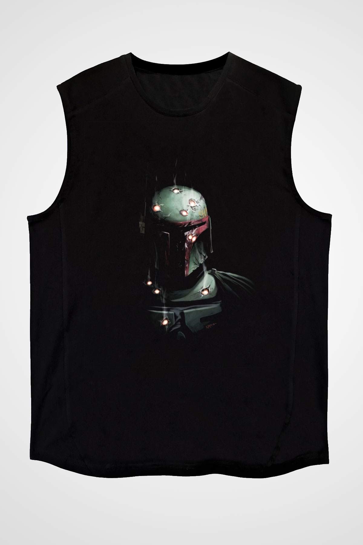 Star Wars Siyah Unisex Kolsuz Tişört
