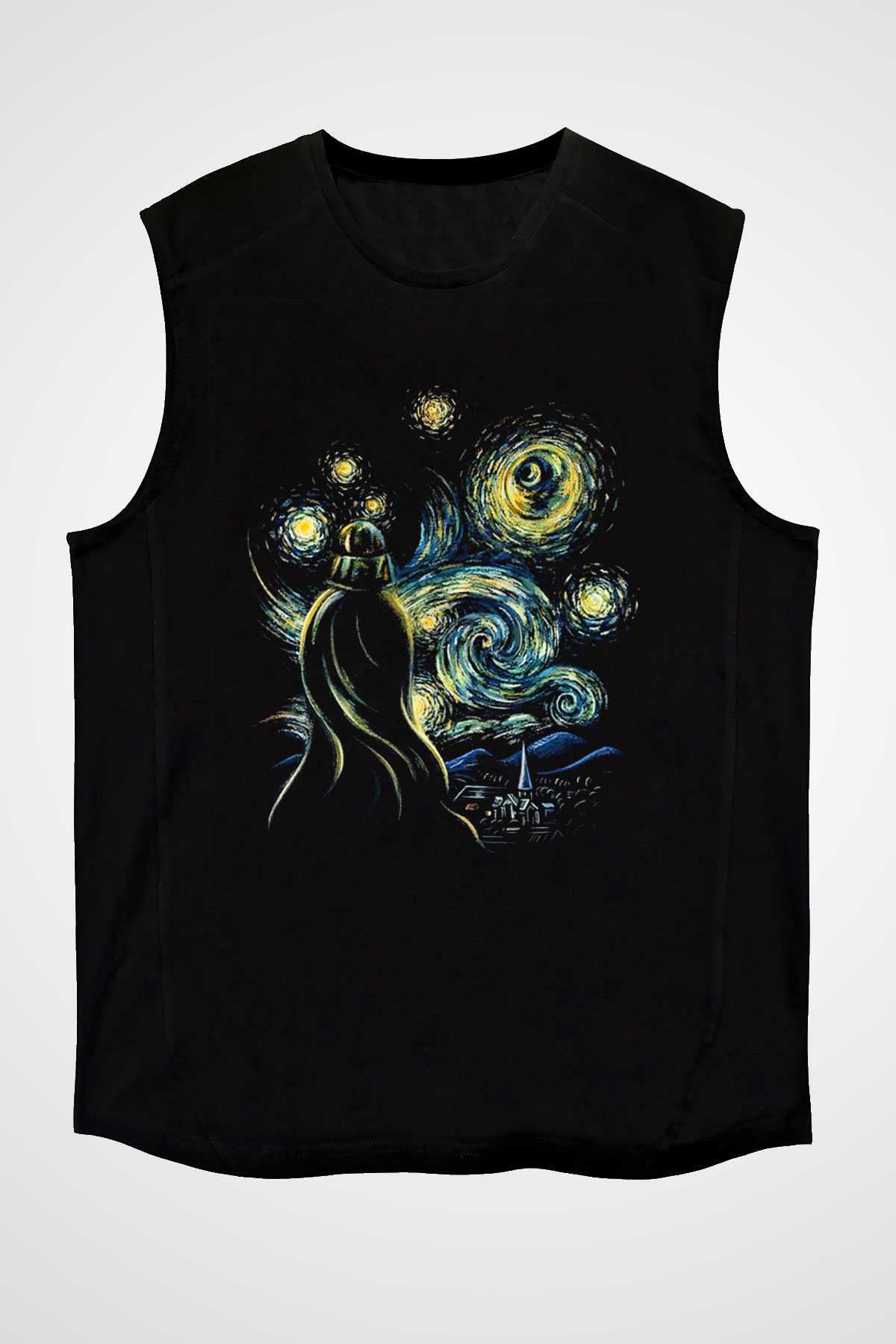 Star Wars Siyah Unisex Kolsuz Tişört
