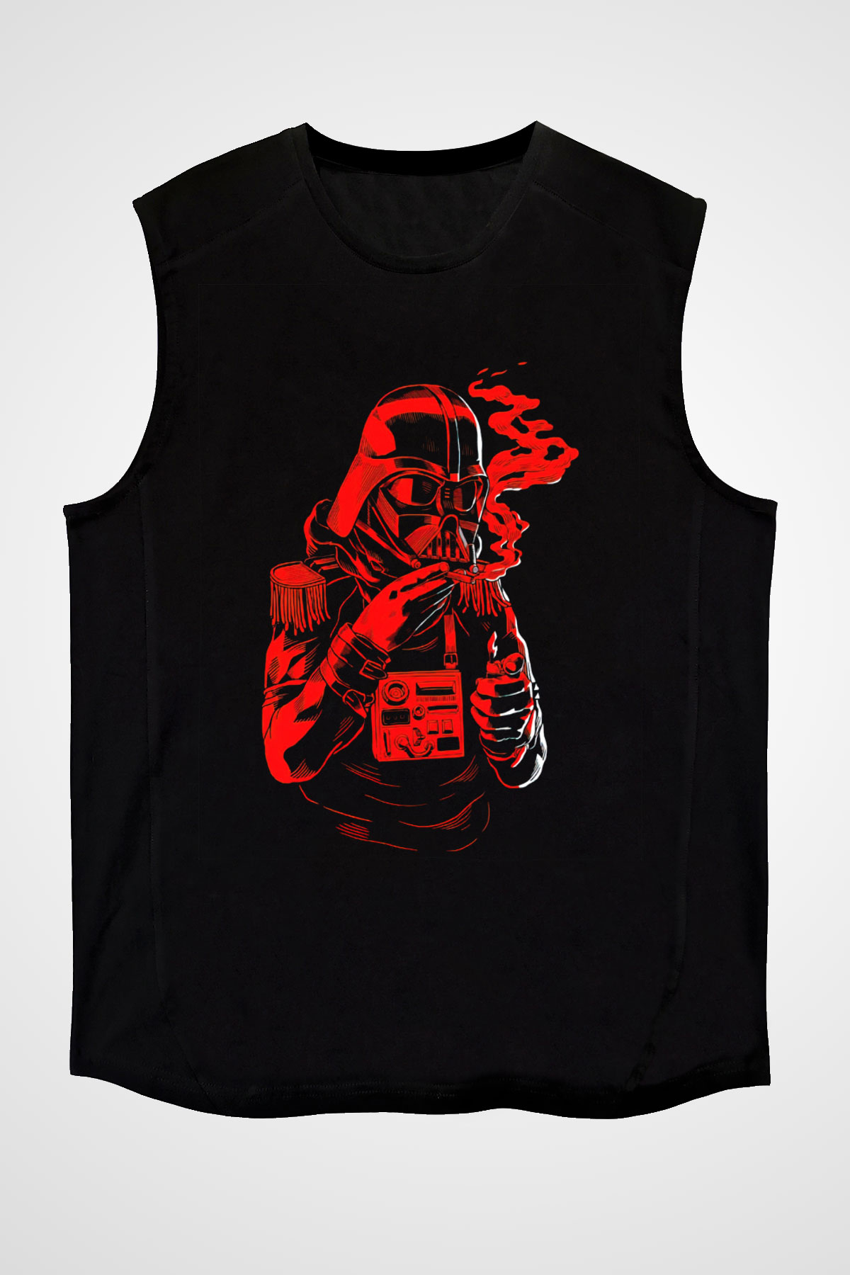 Star Wars Siyah Unisex Kolsuz Tişört