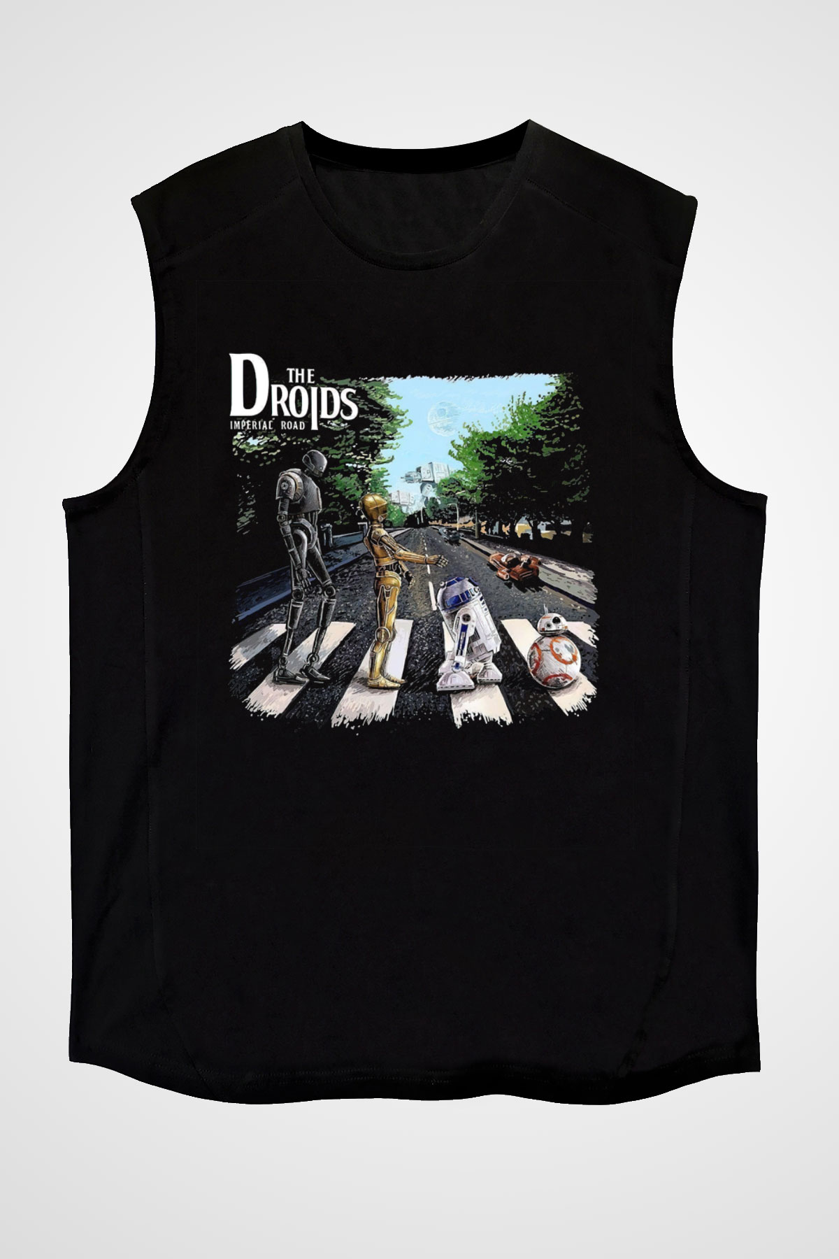 Star Wars Siyah Unisex Kolsuz Tişört