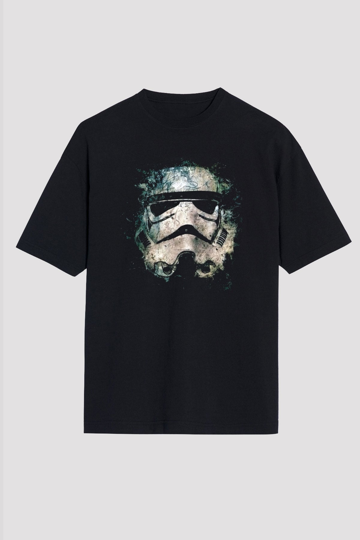 Star Wars Siyah Unisex Oversize Tişört T-Shirt