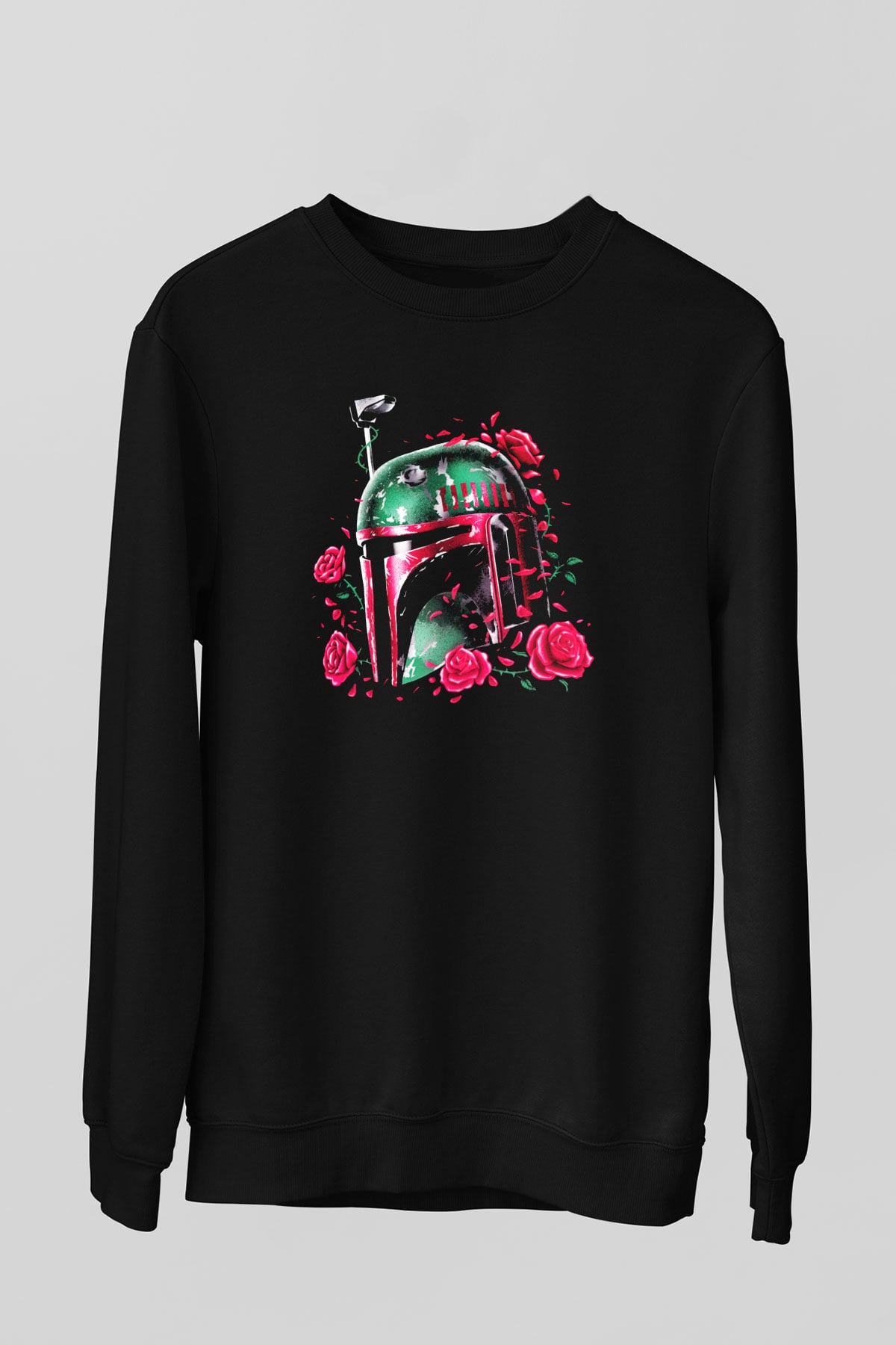 Star Wars Siyah Unisex Sweatshirt
