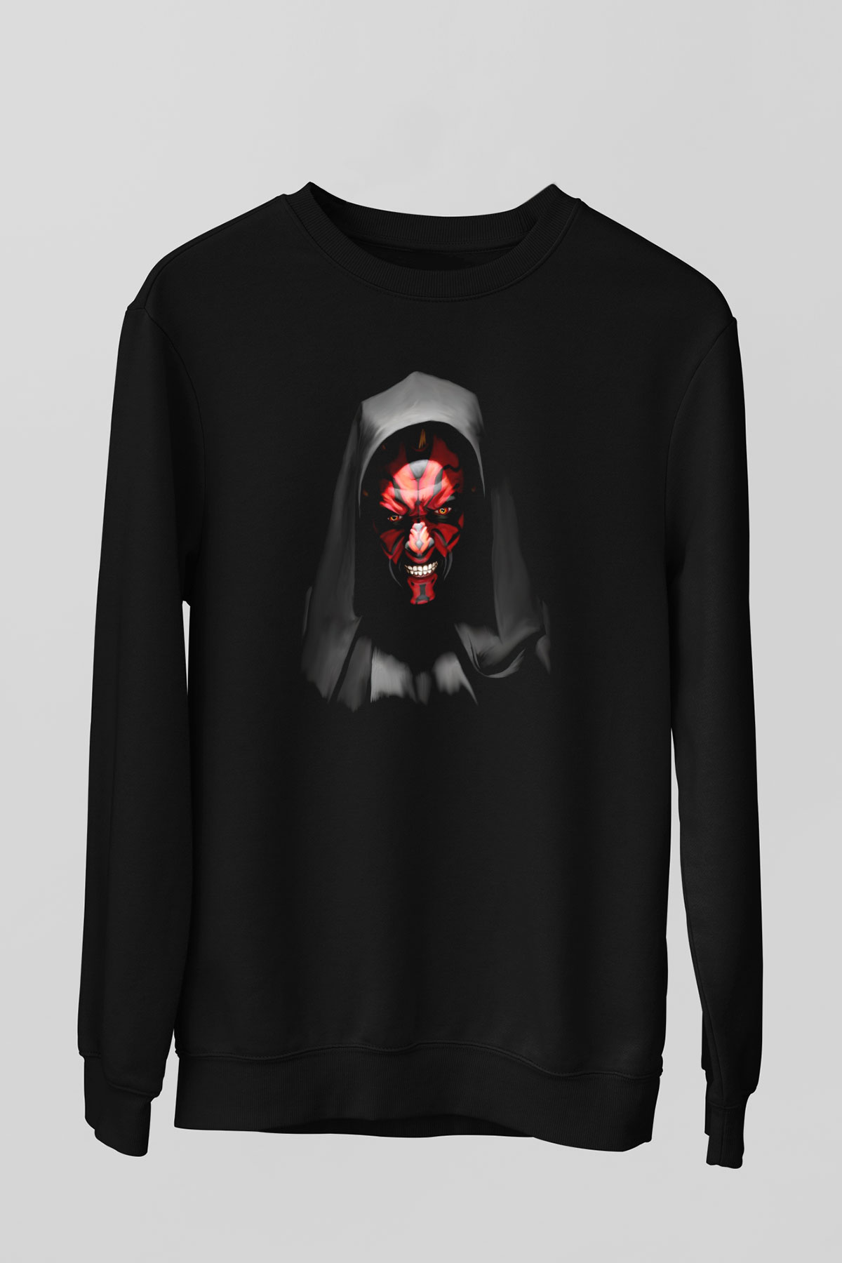 Star Wars Siyah Unisex Sweatshirt