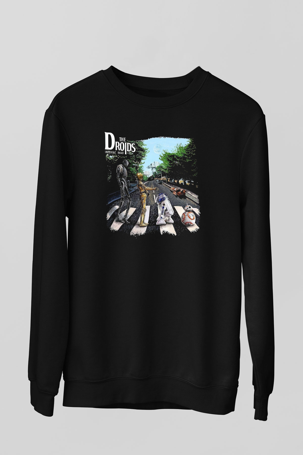 Star Wars Siyah Unisex Sweatshirt