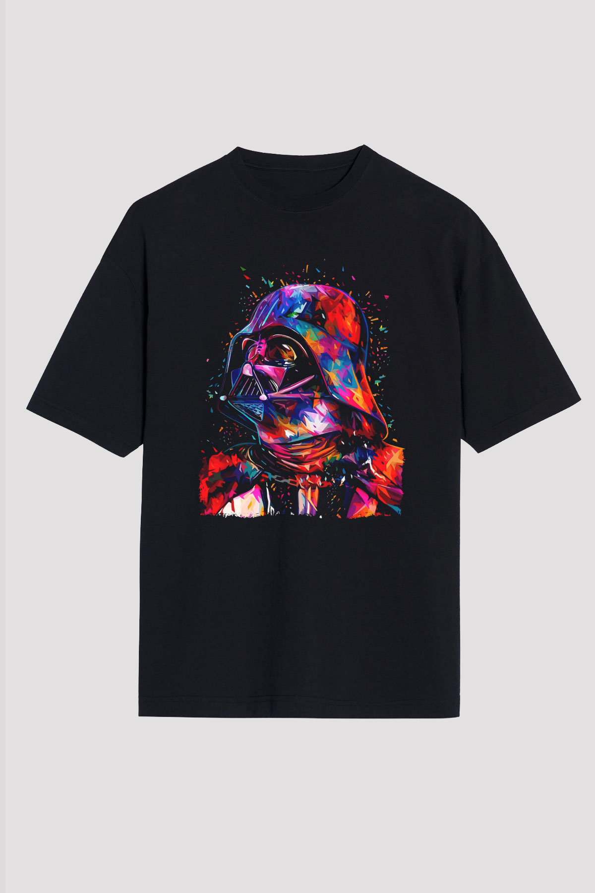 Star Wars Siyah Oversize Tişört Oversize T-shirt