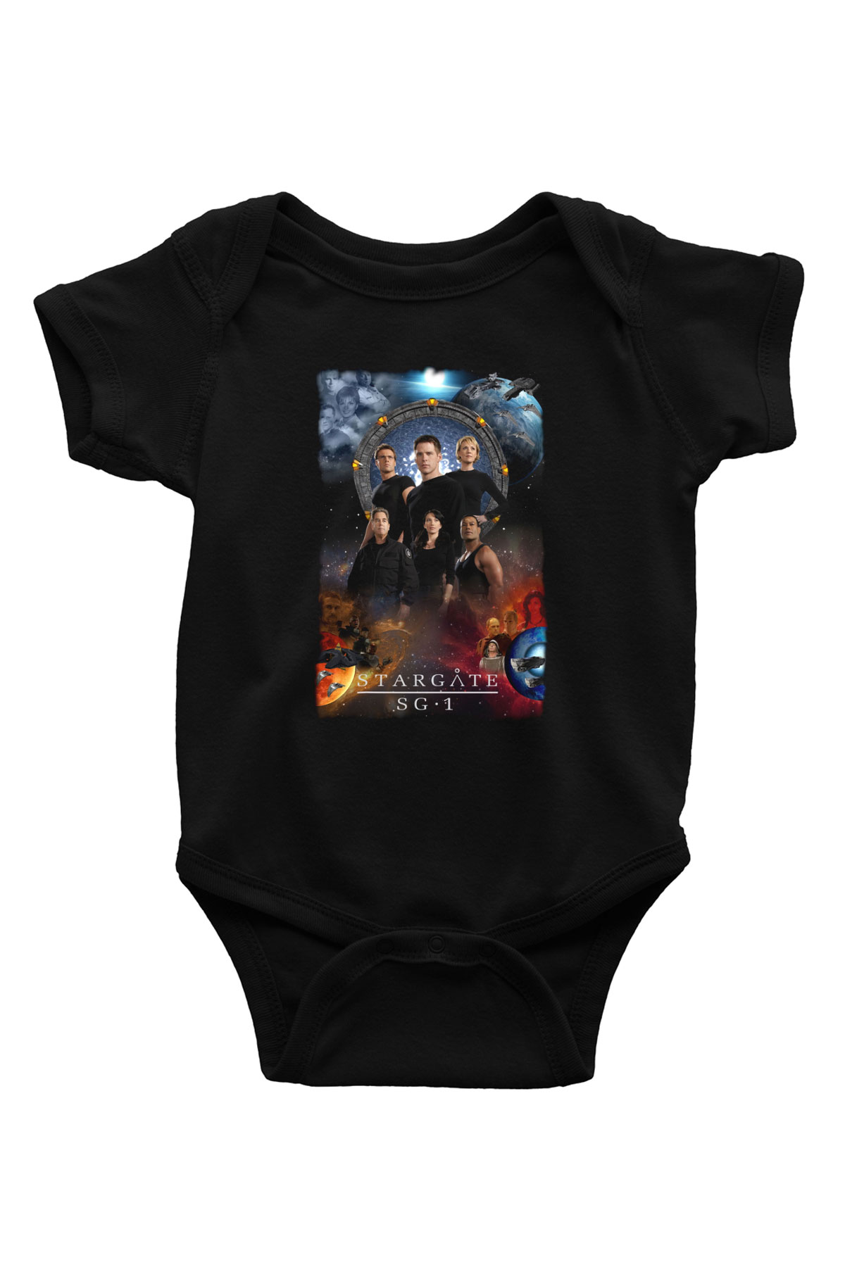 Stargate SG-1 Siyah Bebek Body - Zıbın