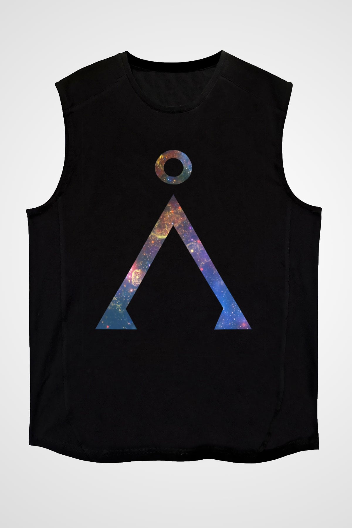 Stargate SG-1 Siyah Unisex Kolsuz Tişört