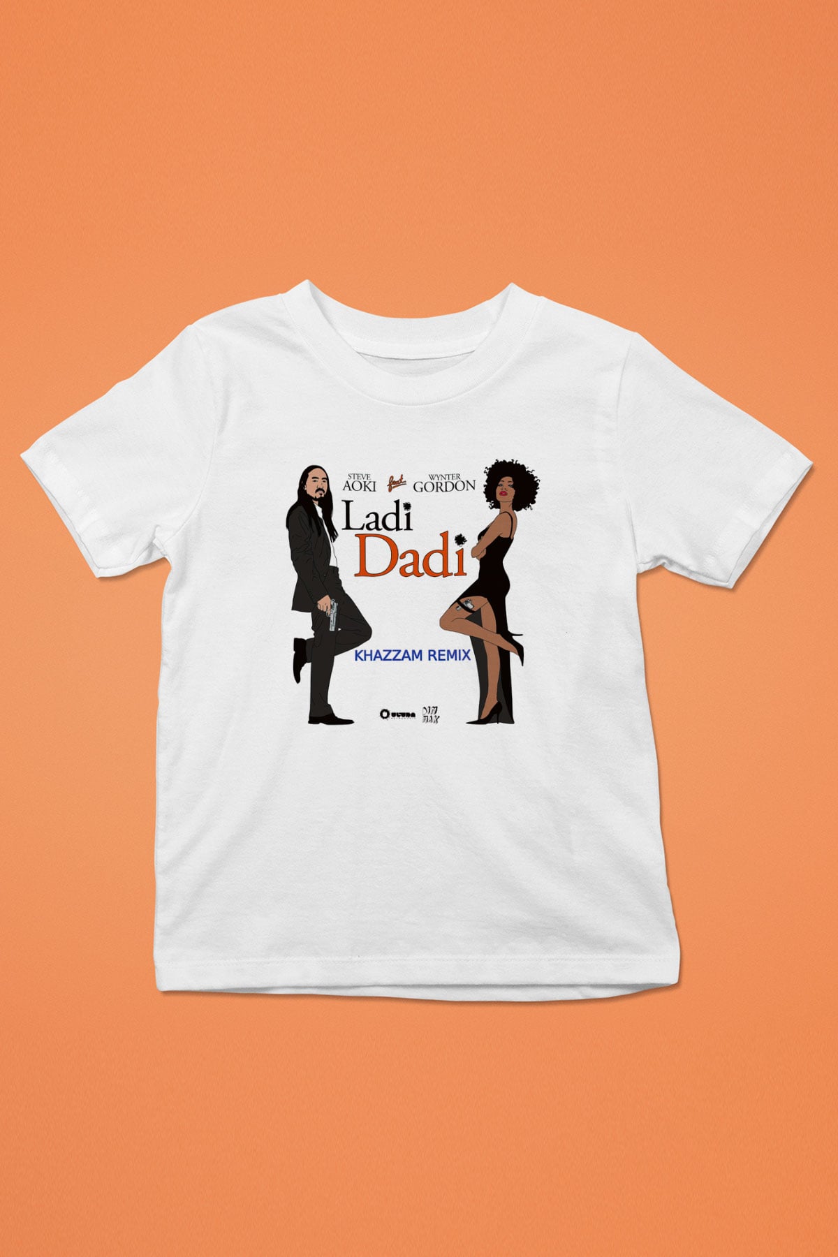Steve Aoki Beyaz Unisex Çocuk Tişört