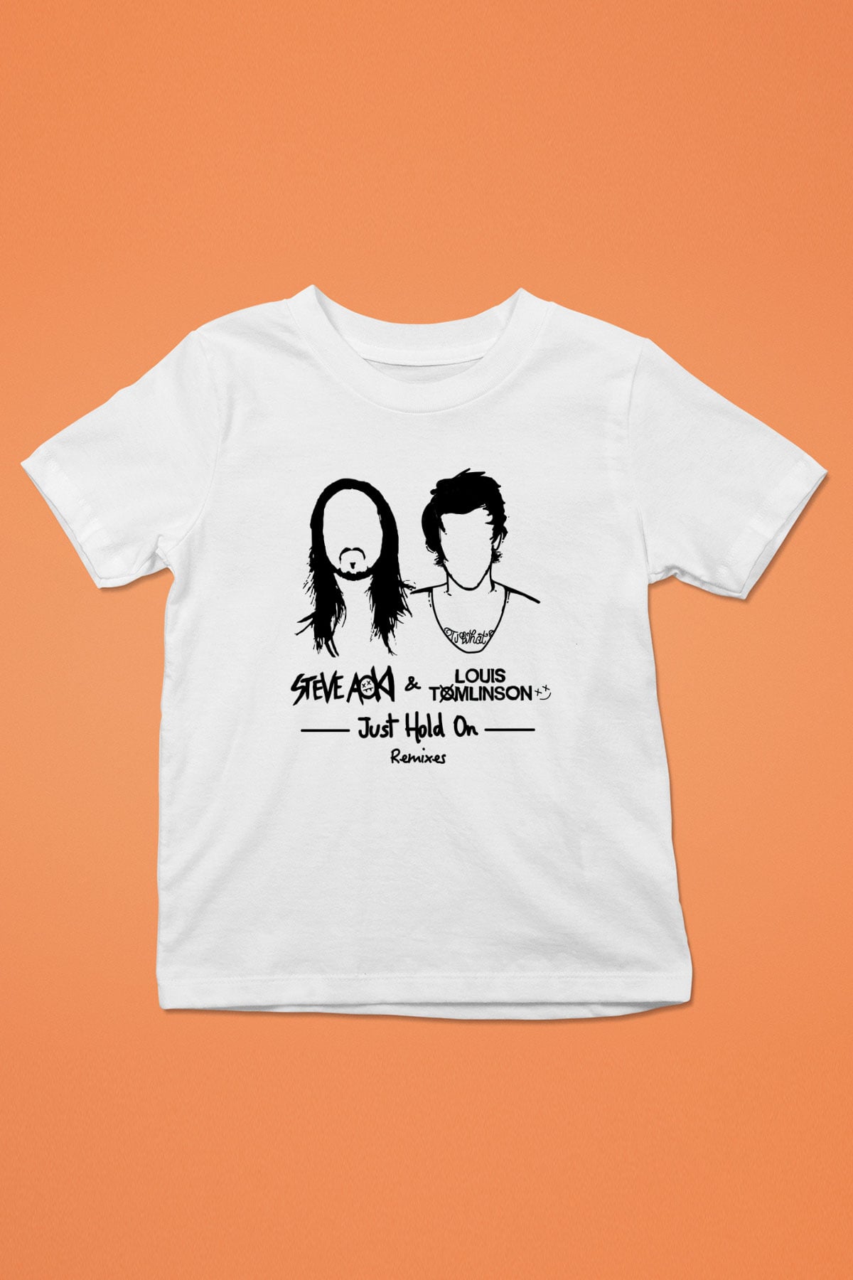 Steve Aoki Beyaz Unisex Çocuk Tişört