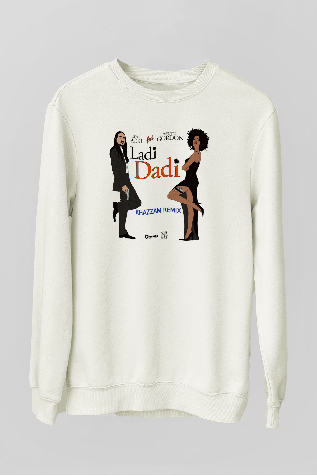 Steve Aoki Beyaz Unisex Sweatshirt