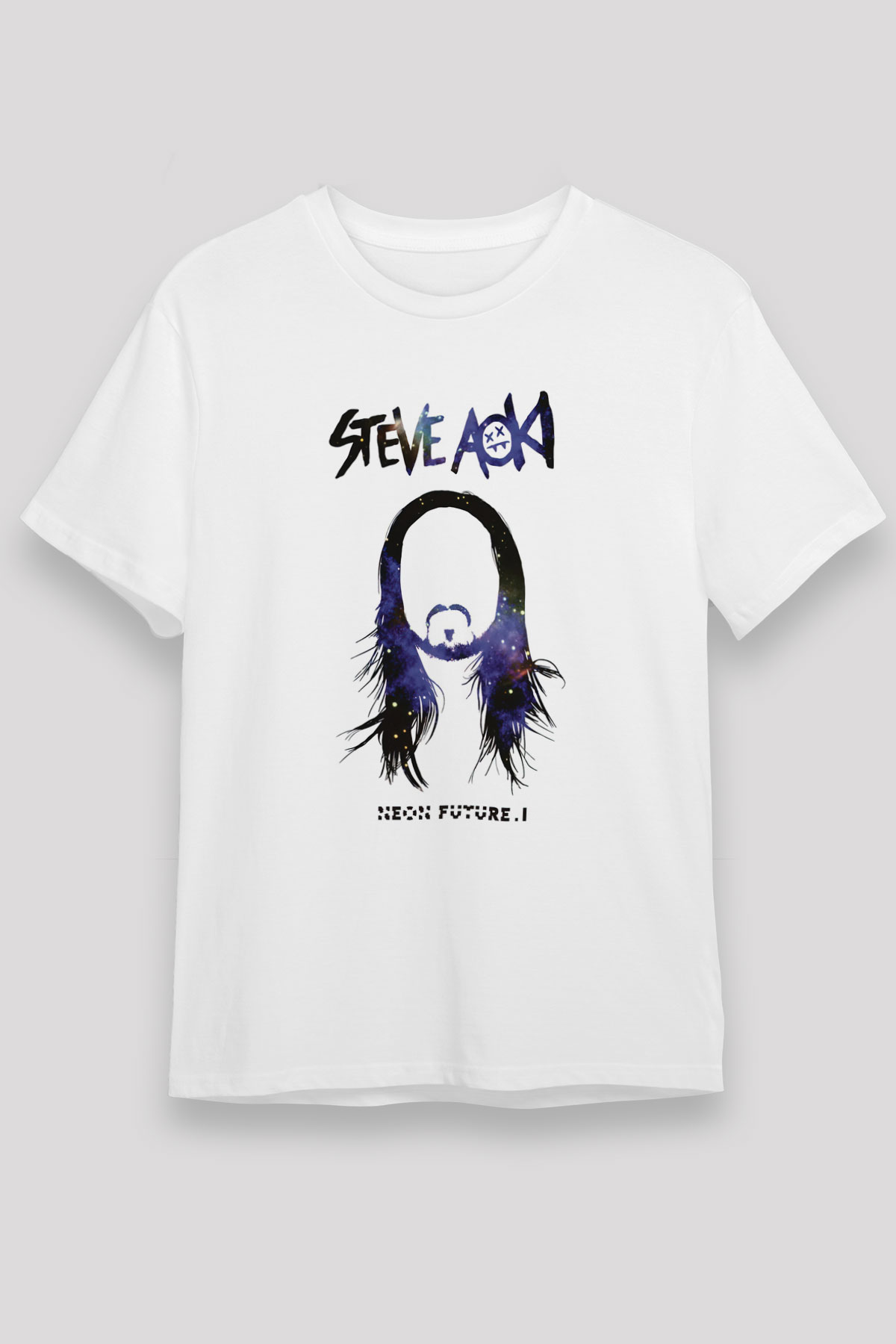 Steve Aoki Beyaz Unisex Tişört T-Shirt - TişörtFabrikası