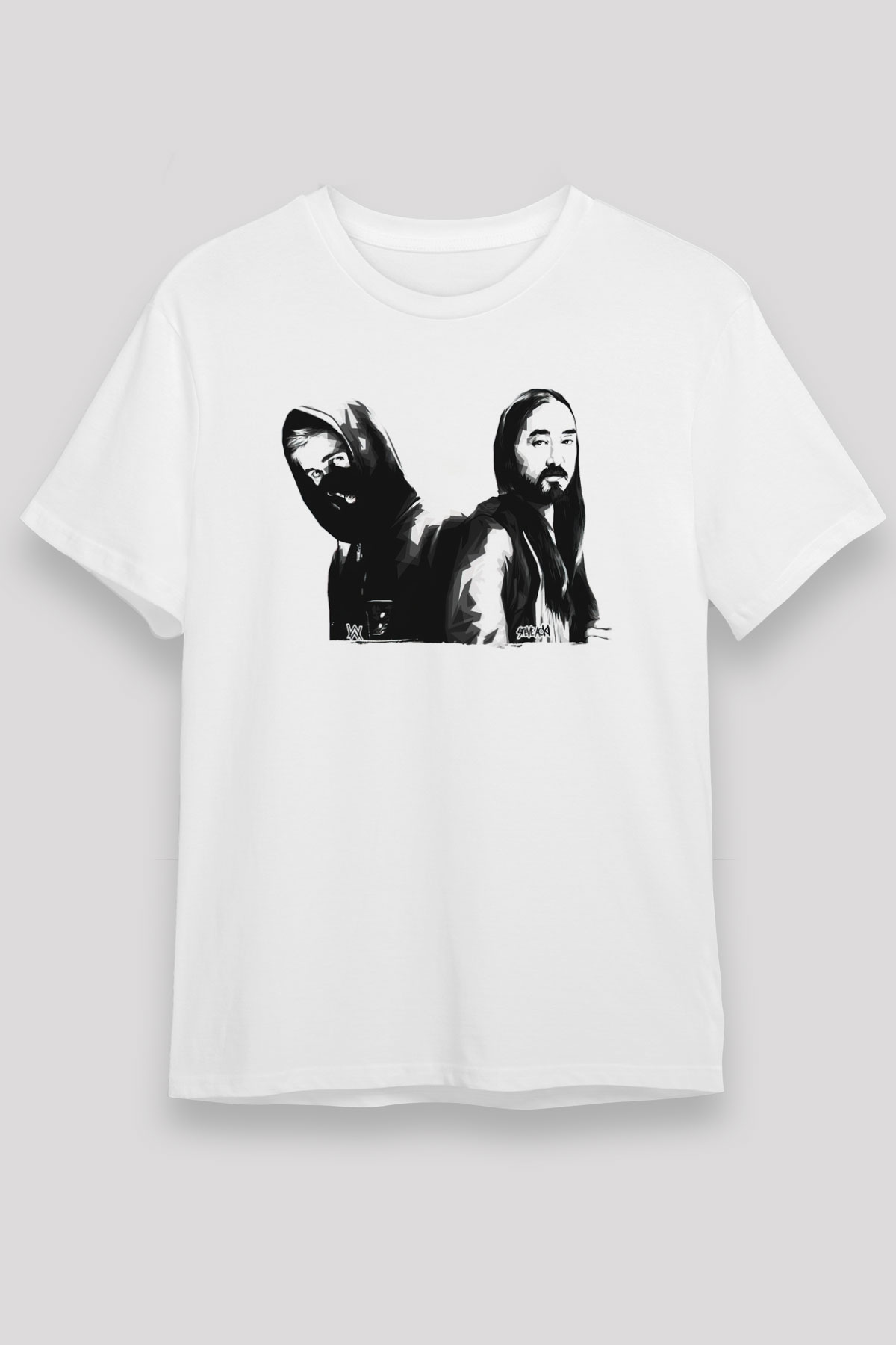 Steve Aoki Beyaz Unisex Tişört T-Shirt - TişörtFabrikası