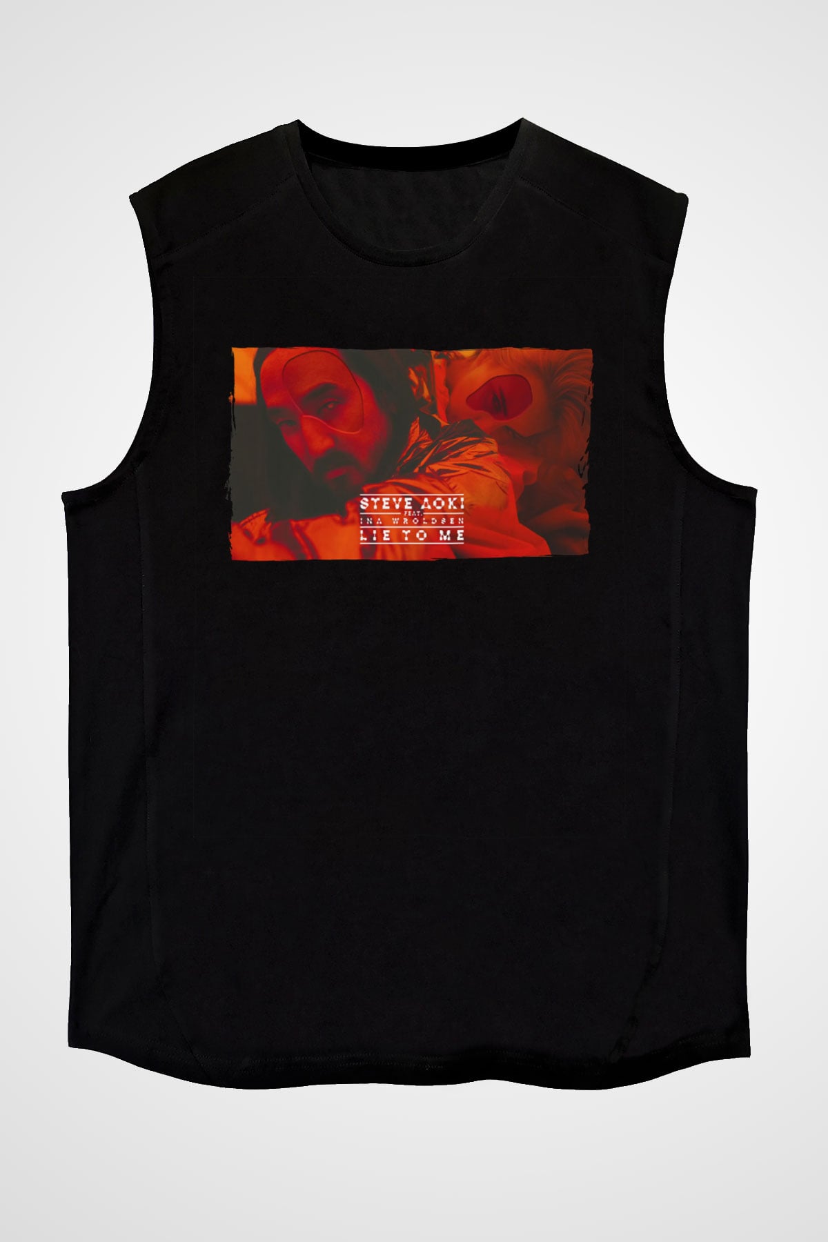 Steve Aoki Siyah Unisex Kolsuz Tişört