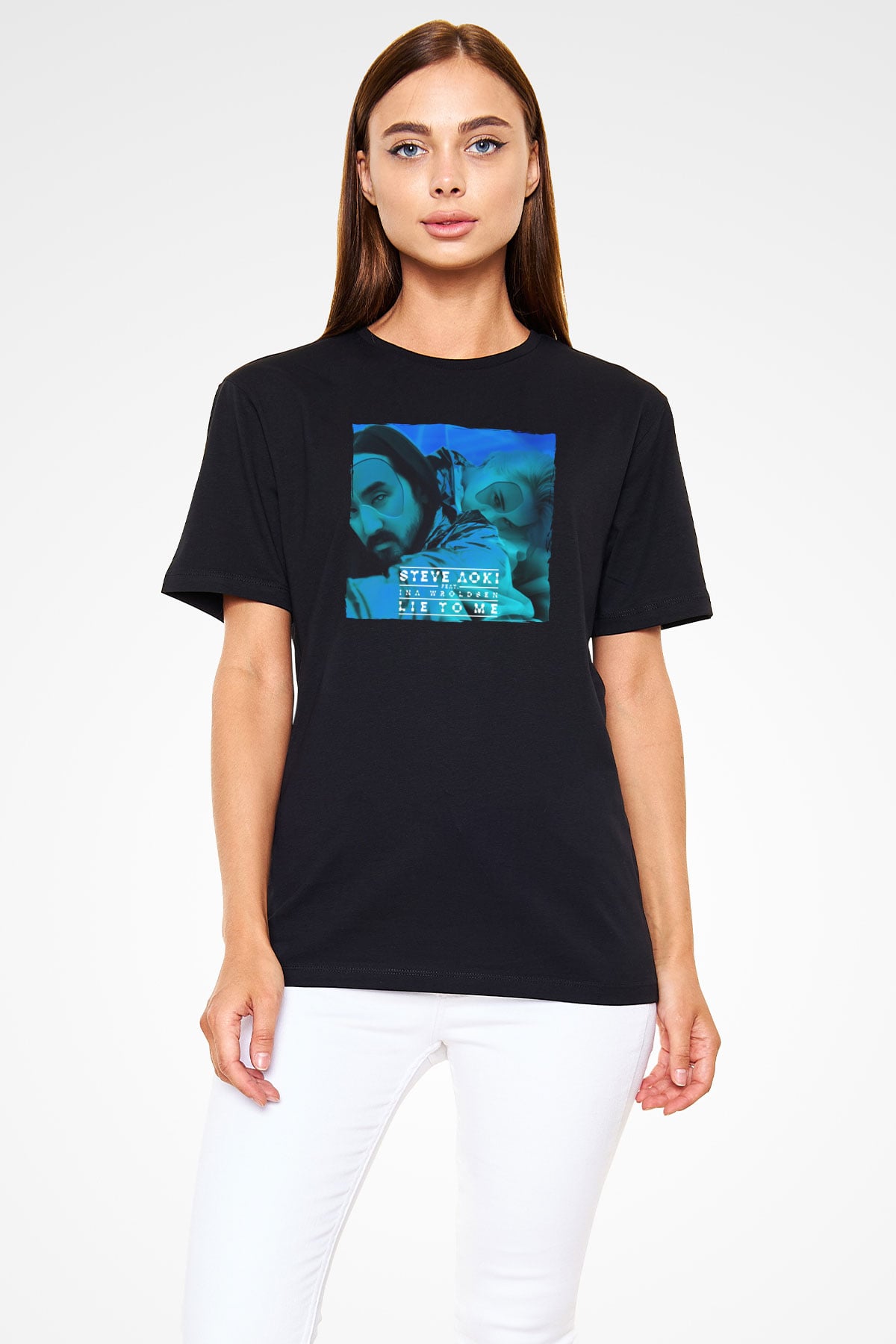 Steve Aoki Siyah Unisex Tişört T-Shirt - TişörtFabrikası