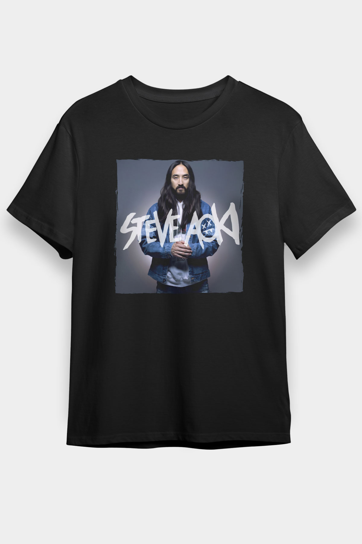 Steve Aoki Siyah Unisex Tişört T-Shirt - TişörtFabrikası