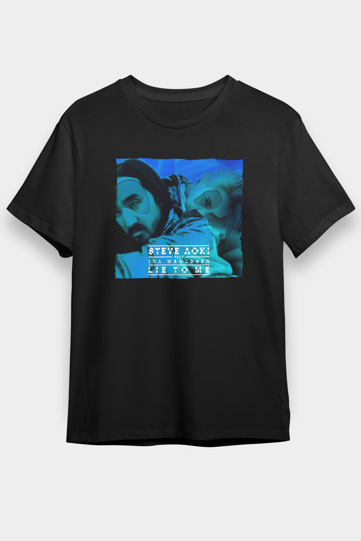 Steve Aoki Siyah Unisex Tişört T-Shirt - TişörtFabrikası