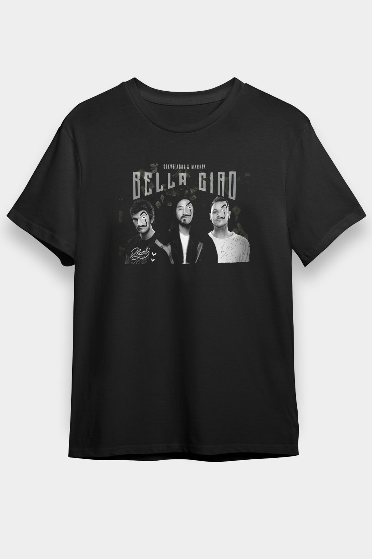 Steve Aoki Siyah Unisex Tişört T-Shirt - TişörtFabrikası